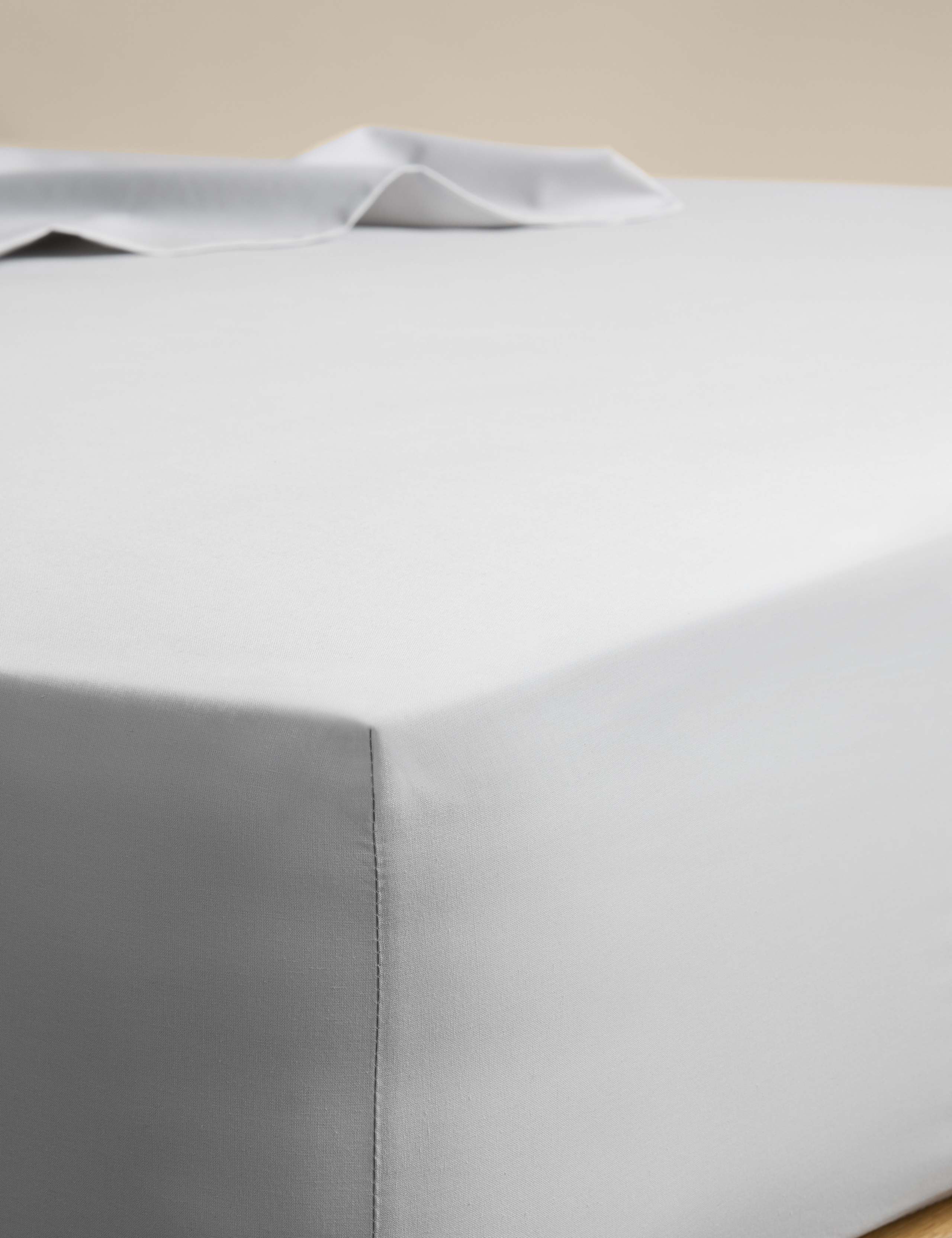 Cotton Blend Non Iron Fitted Sheet