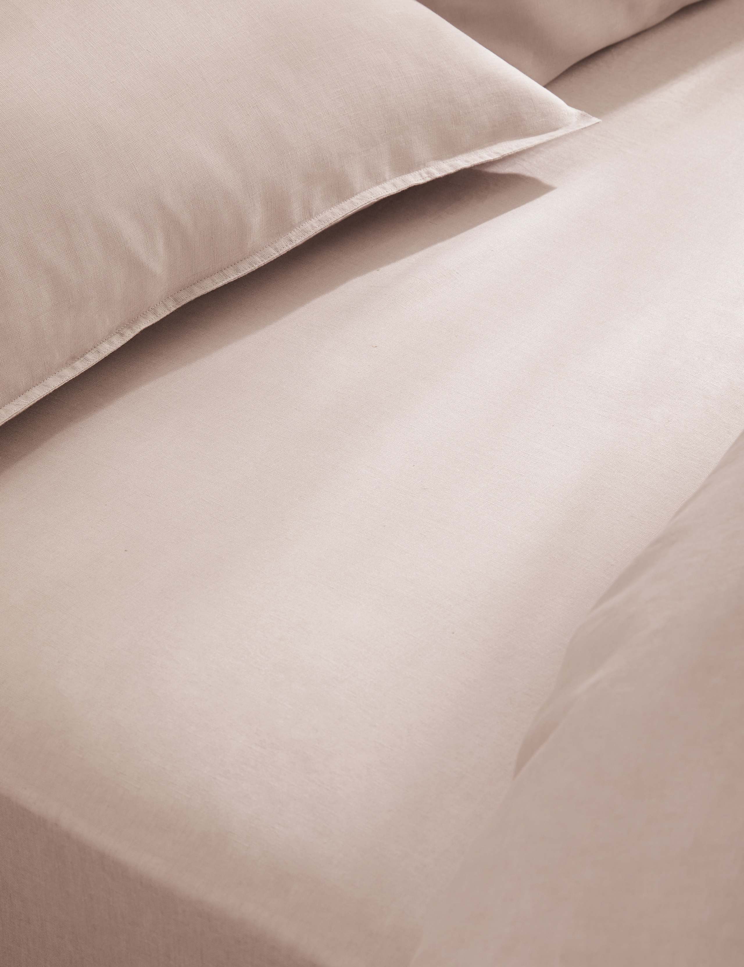 Pure Linen Extra Deep Fitted Sheet