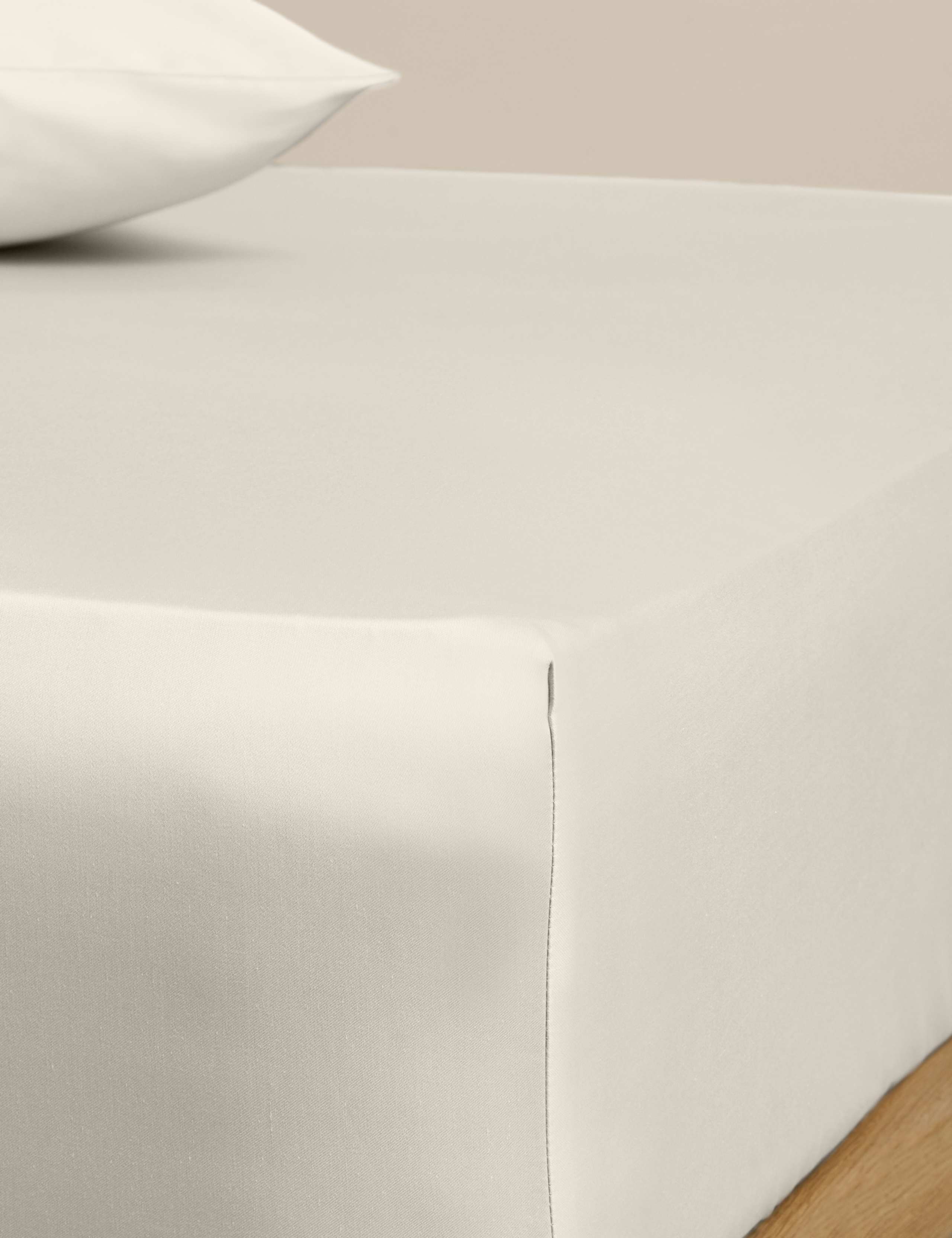 Egyptian Cotton Sateen 230 Thread Count Deep Fitted Sheet