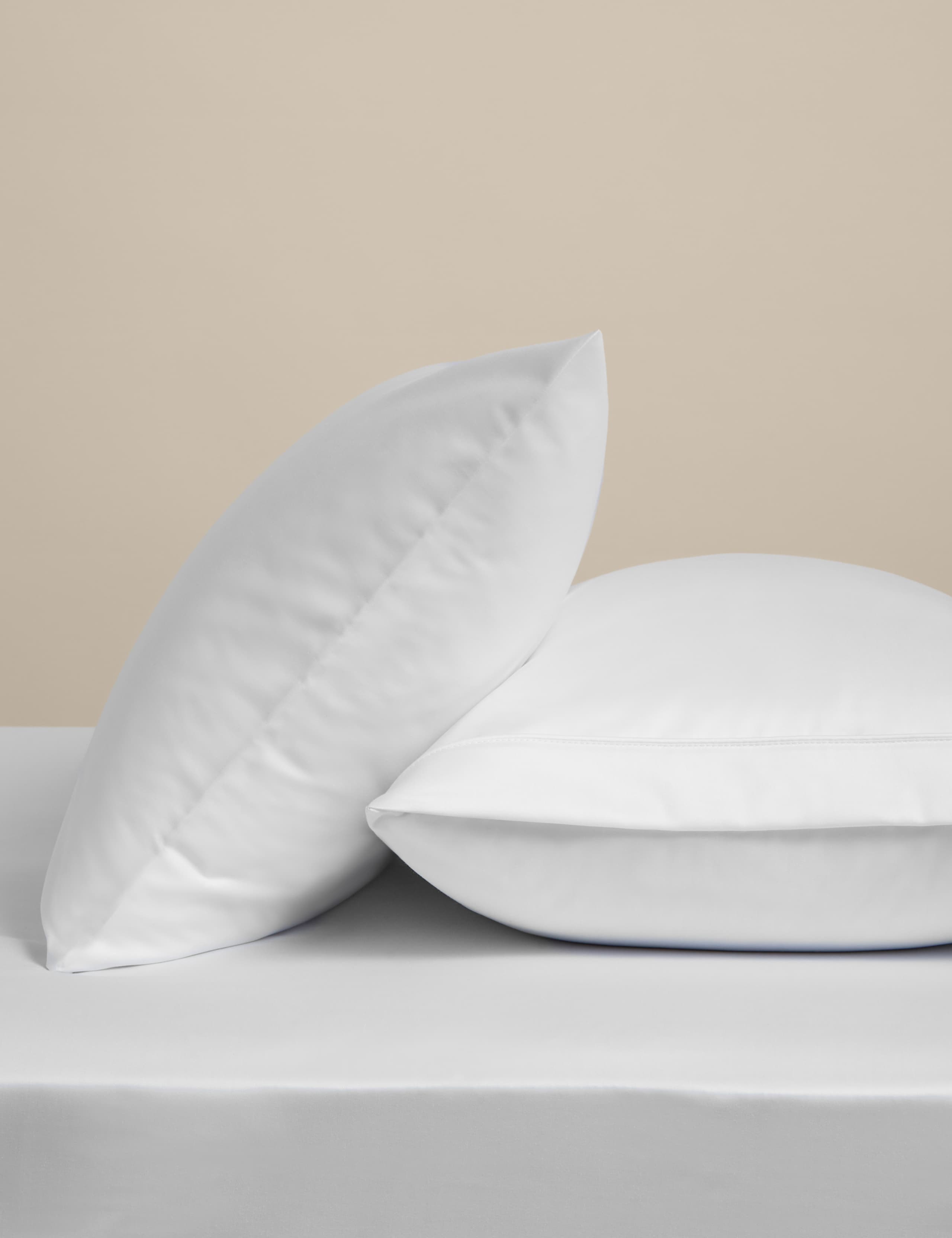 2 Pack Egyptian Cotton Sateen Pillowcases