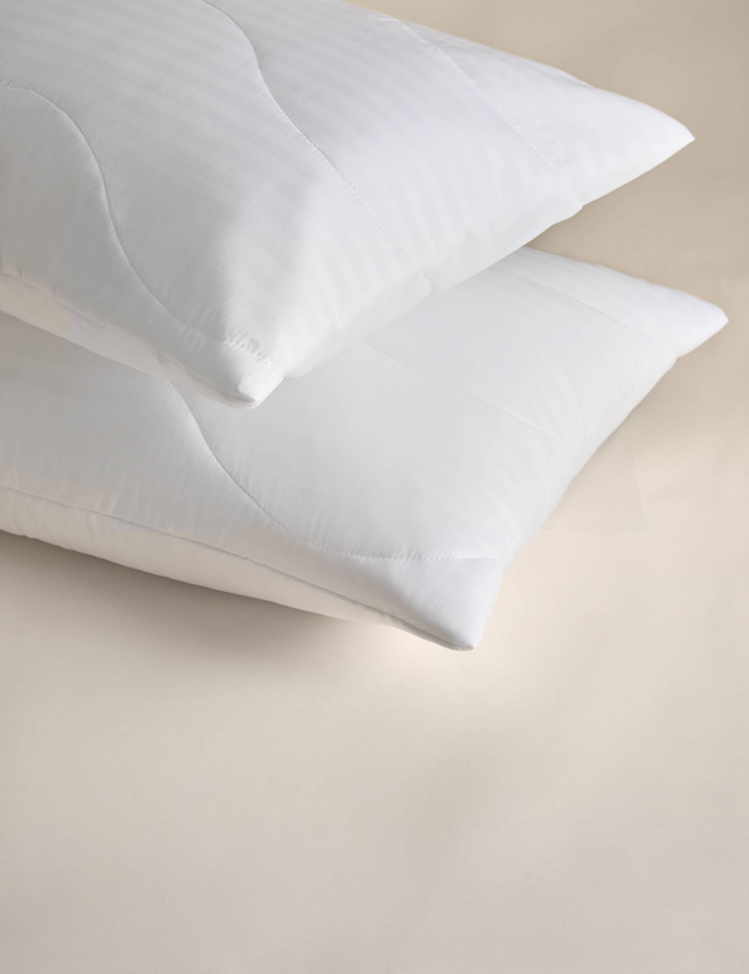 2pk Supremely Washable Pillow Protectors