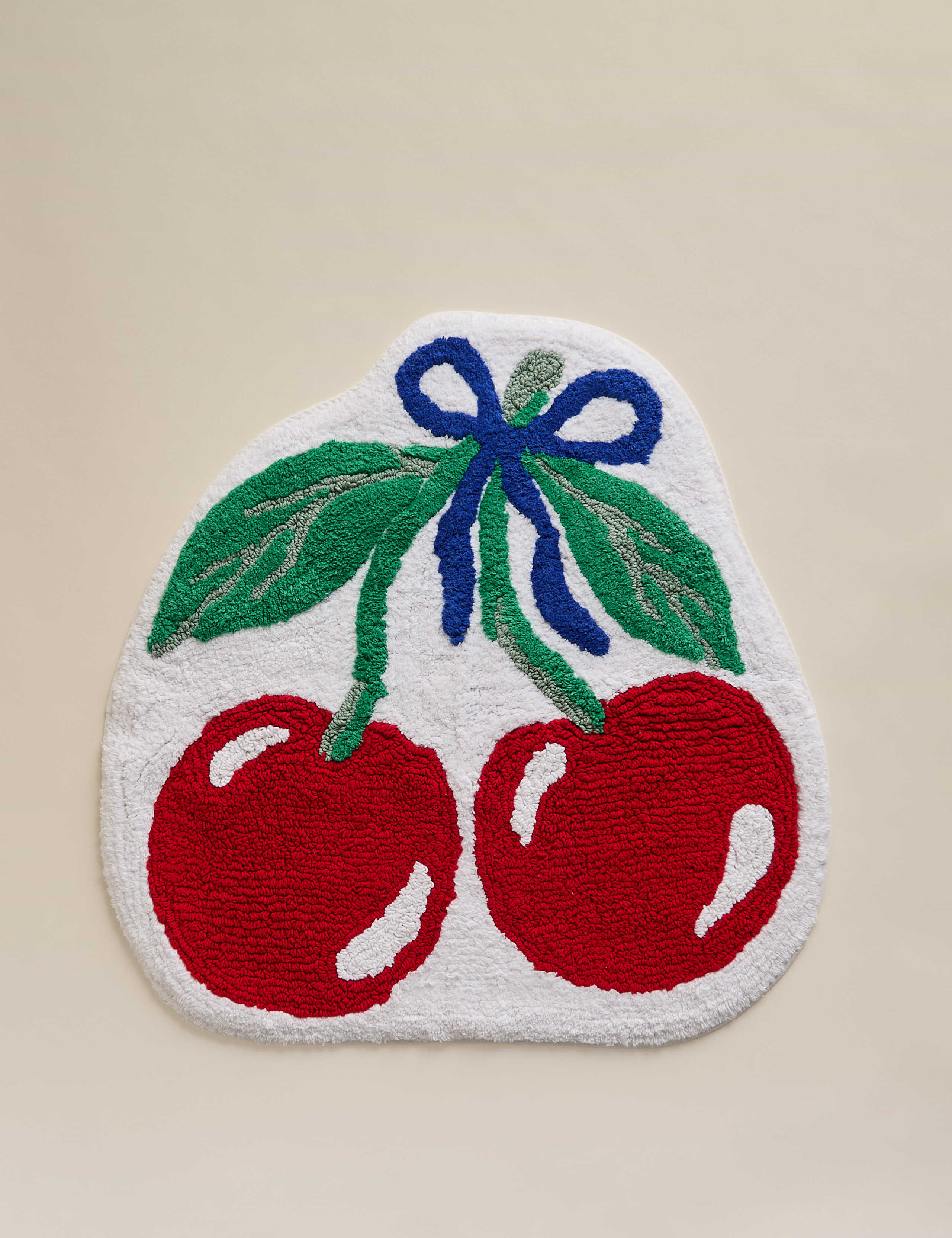 Pure Cotton Cherry Bath Mat