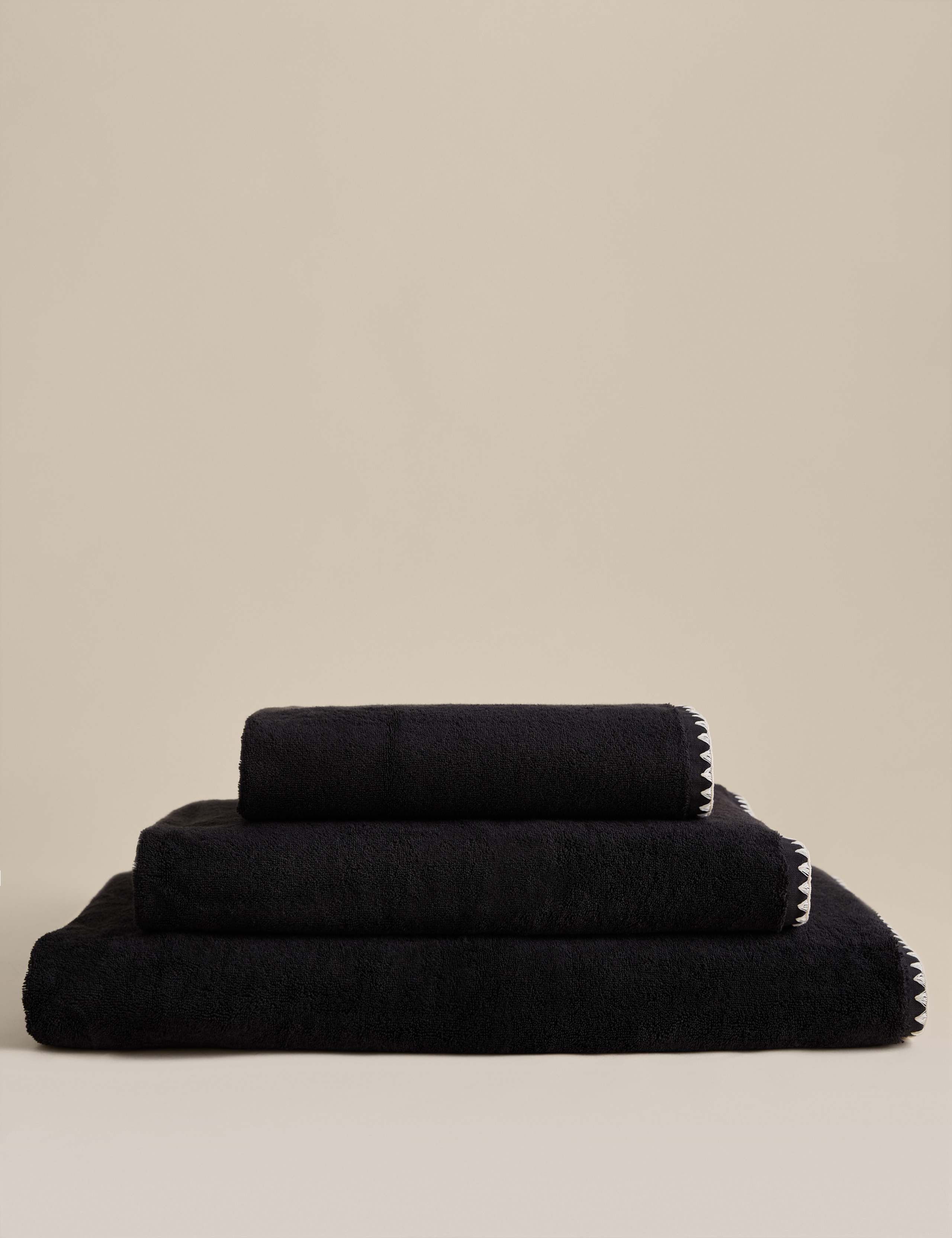 Egyptian Cotton Blanket Stitch Towel