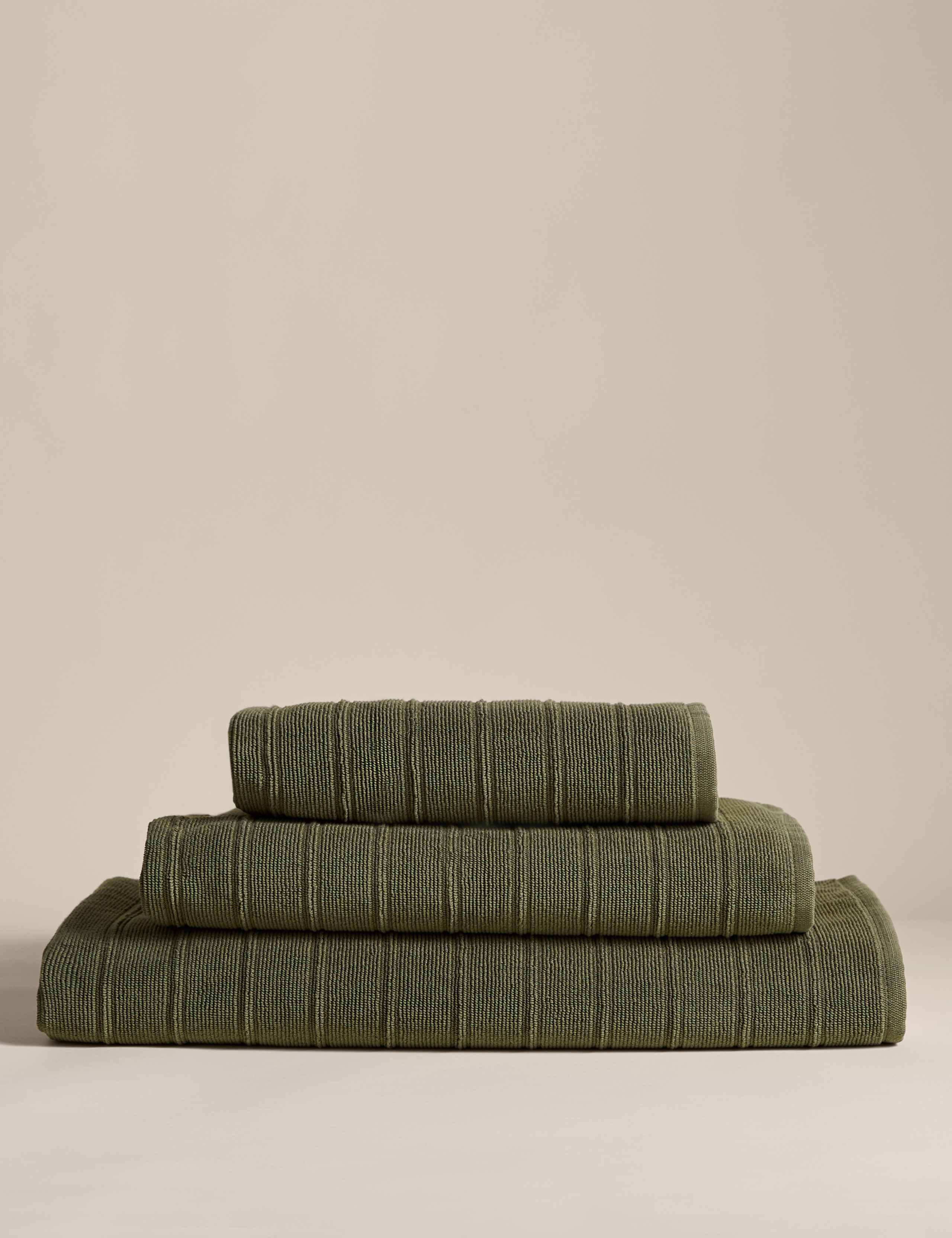 Egyptian Cotton Striped Towel
