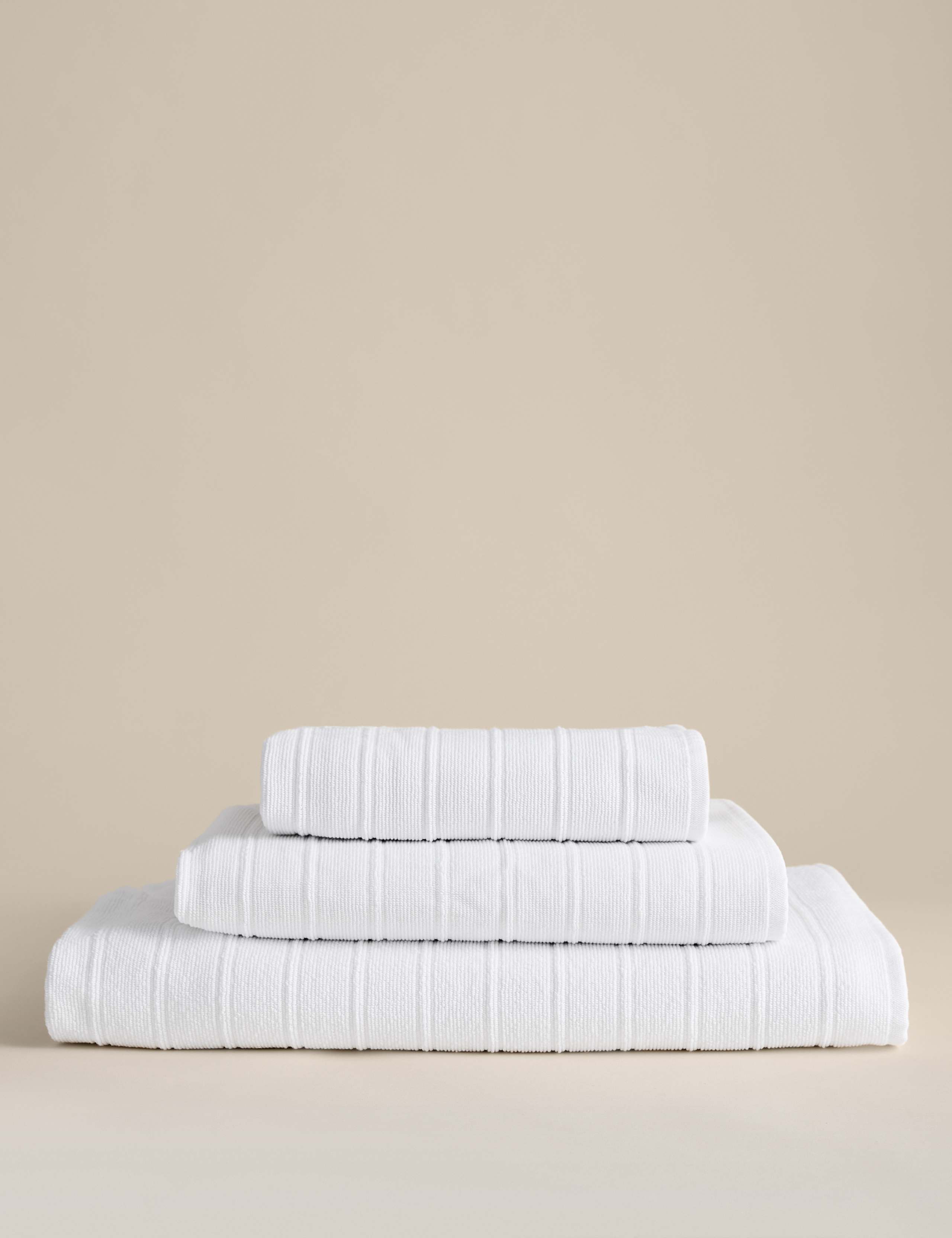 Luxury Egyptian Cotton Striped Towel