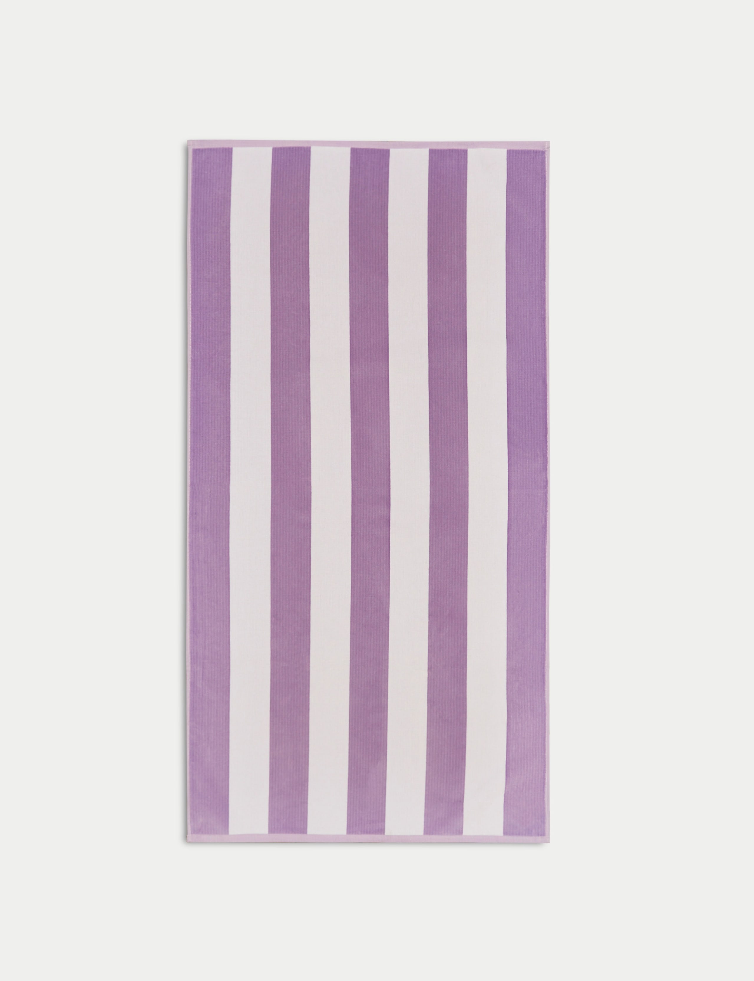 Pure Cotton Striped Sand Resistant Beach Towel