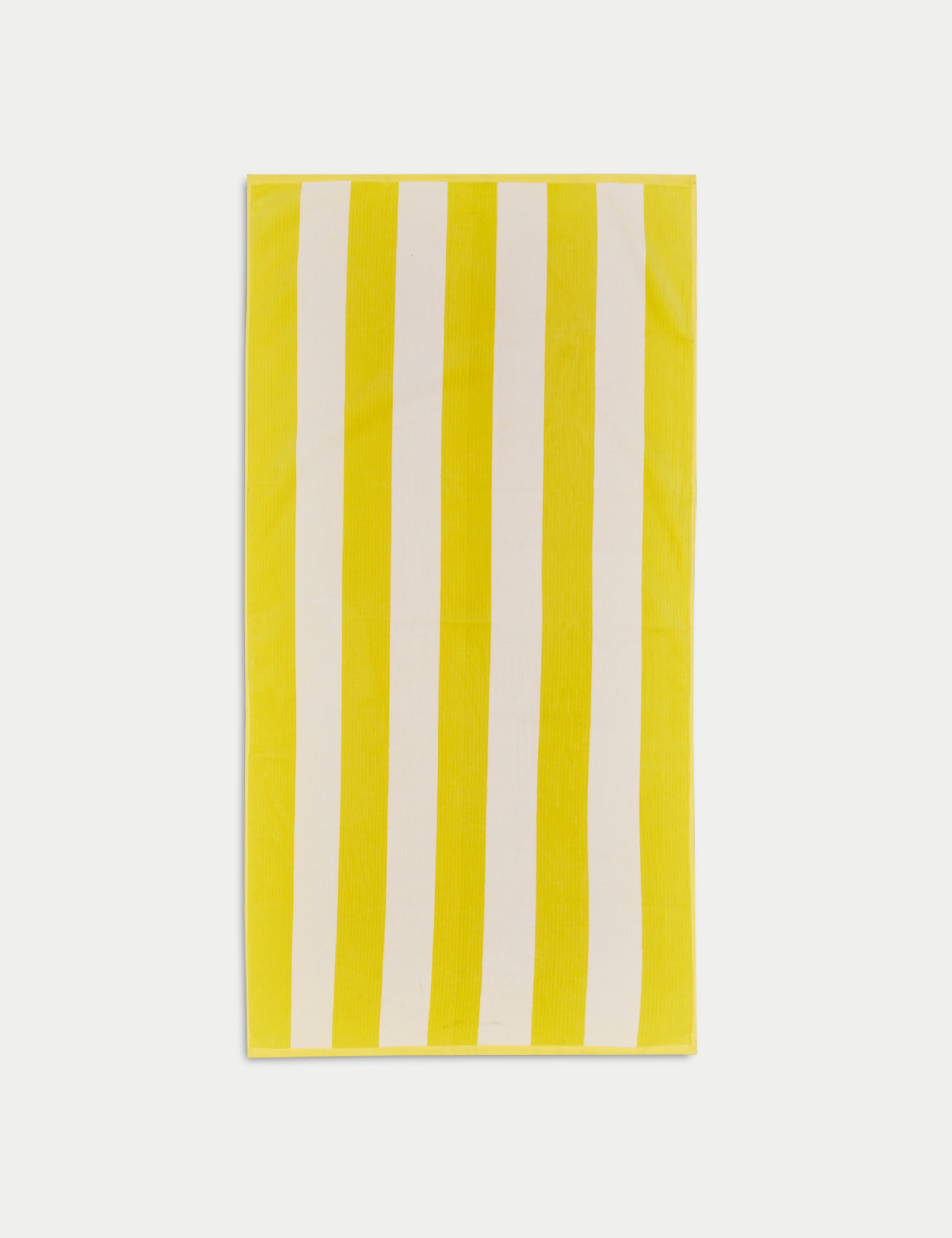 Pure Cotton Striped Sand Resistant Beach Towel
