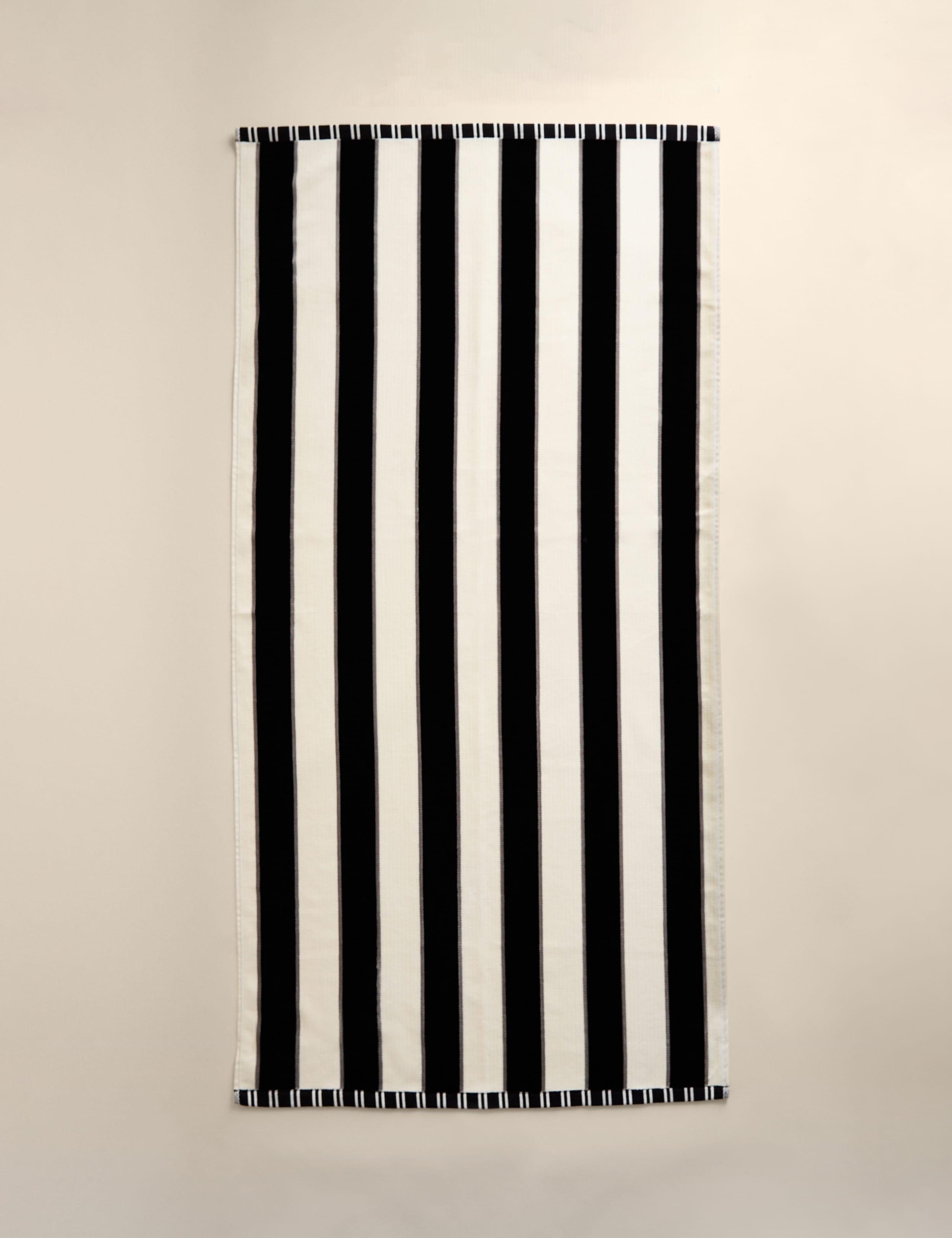 Pure Cotton Stripe Sand Resistant Beach Towel