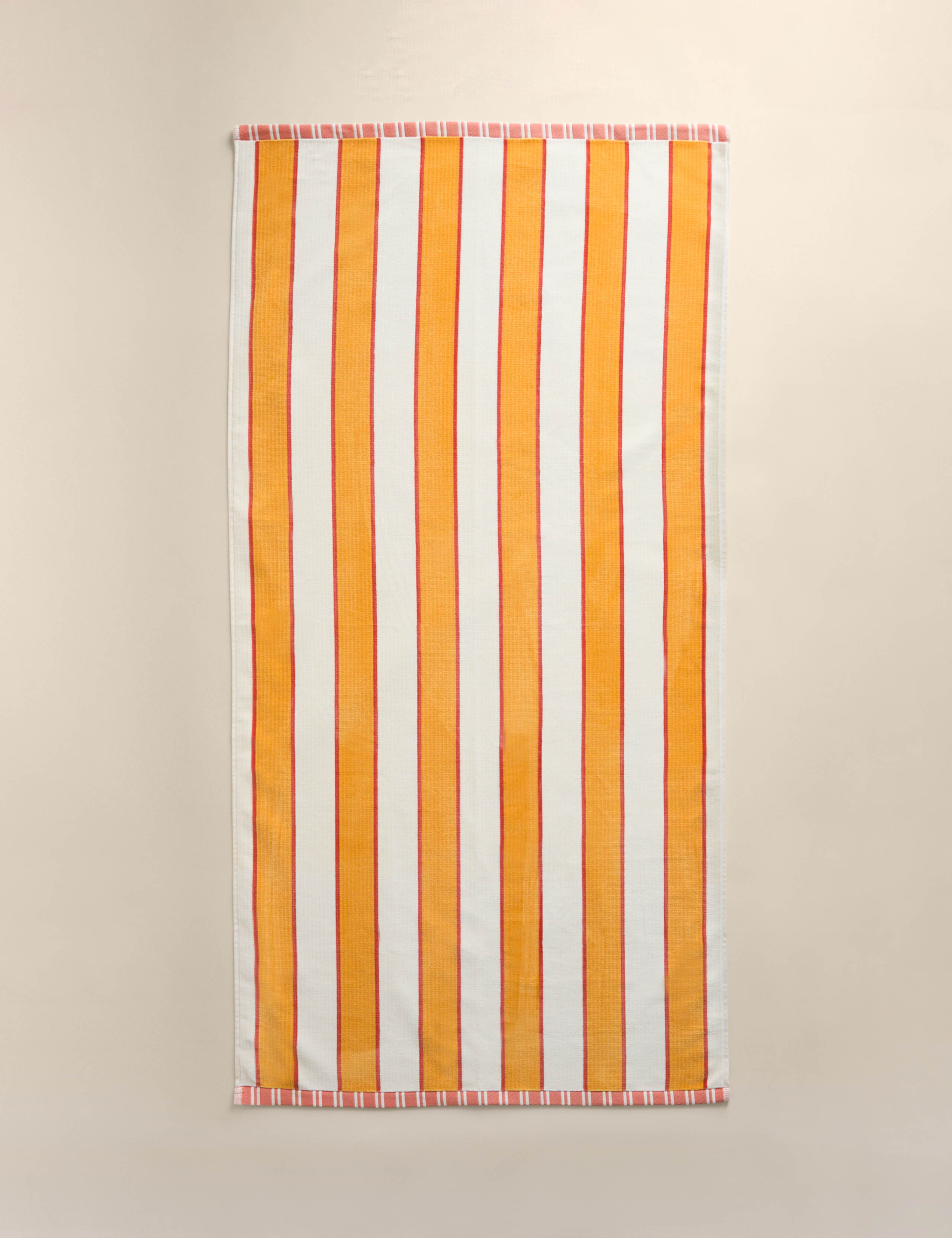 Pure Cotton Stripe Sand Resistant Beach Towel