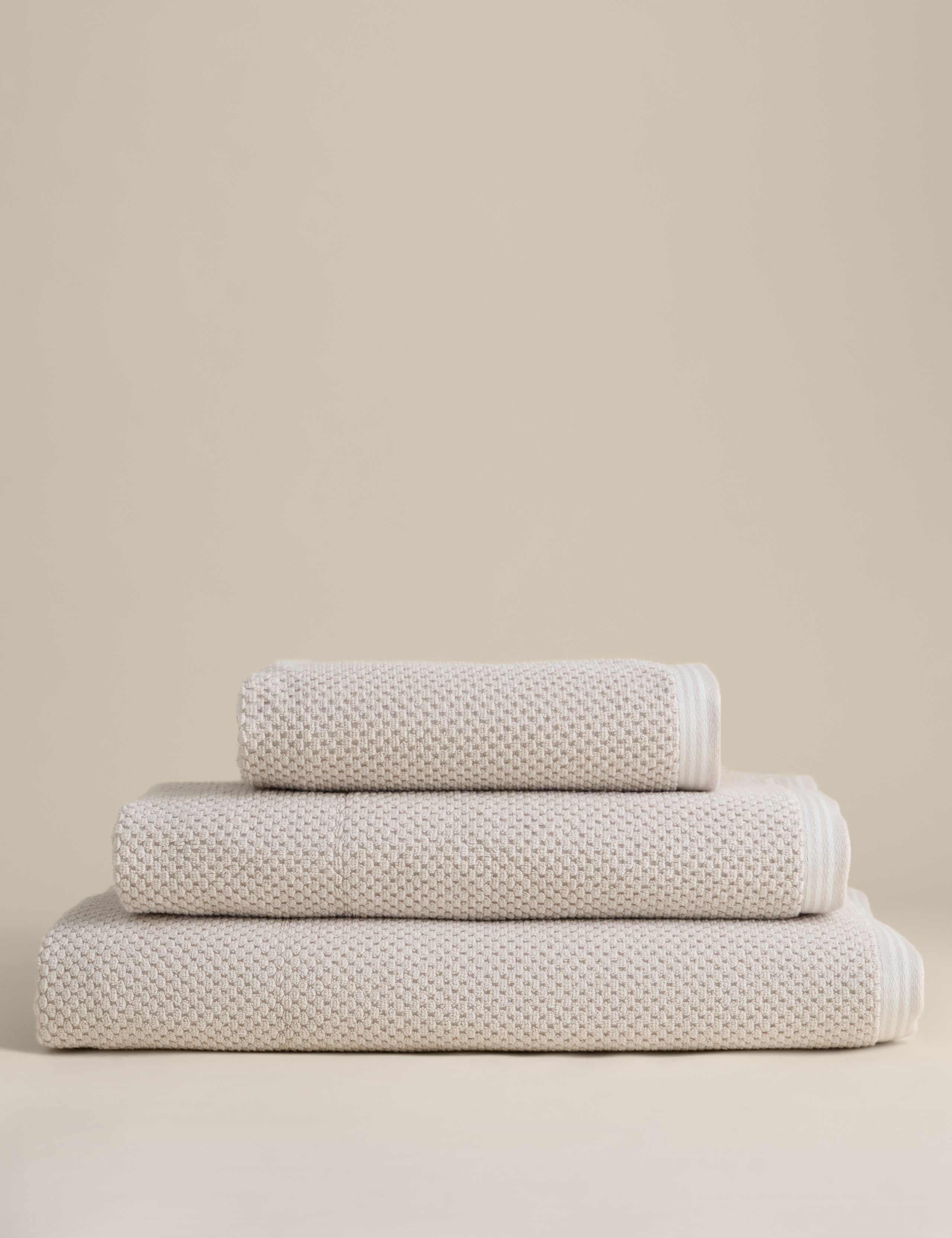 Super Soft Pure Cotton Rice Weave Towel