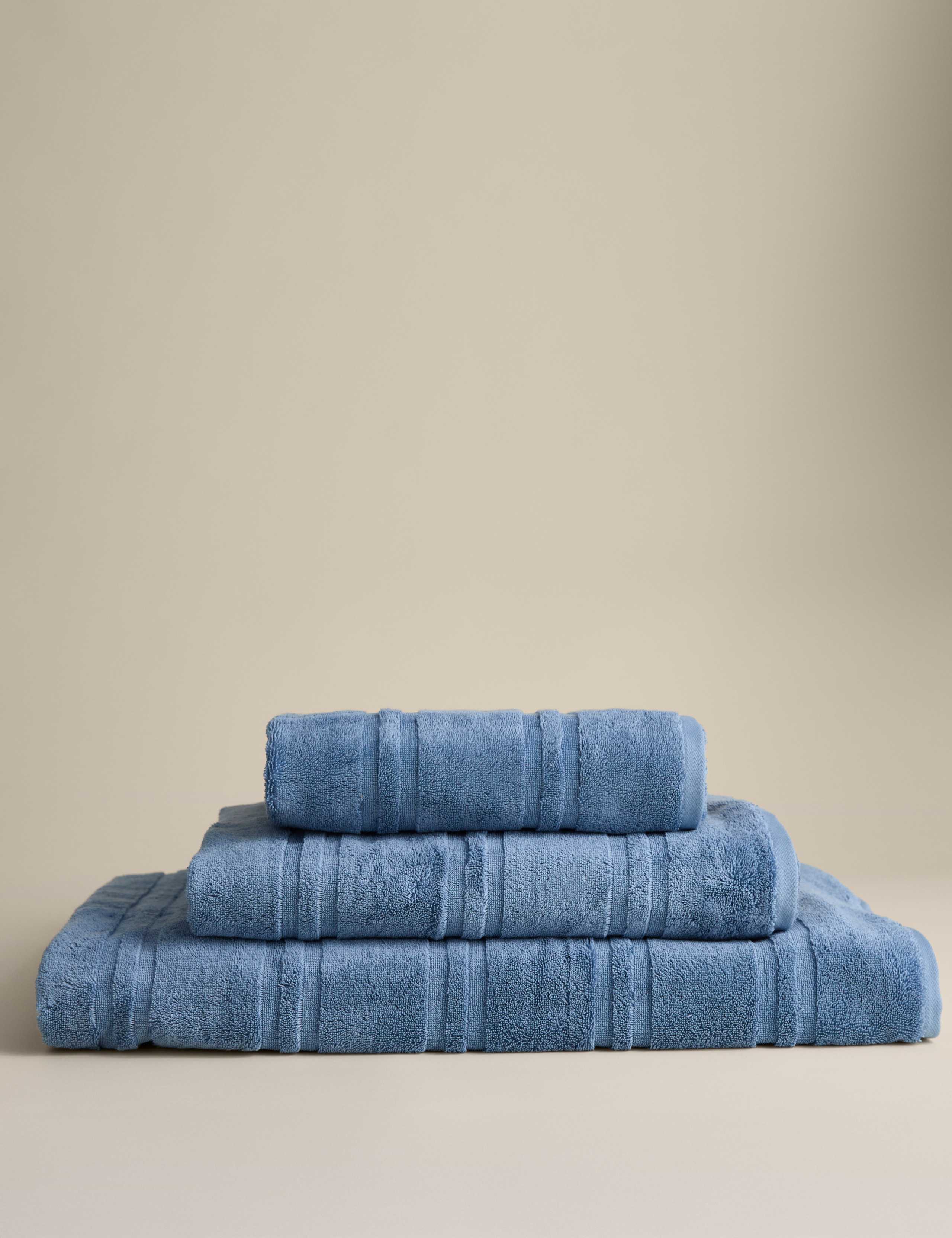 Luxury Egyptian Cotton Striped Towel