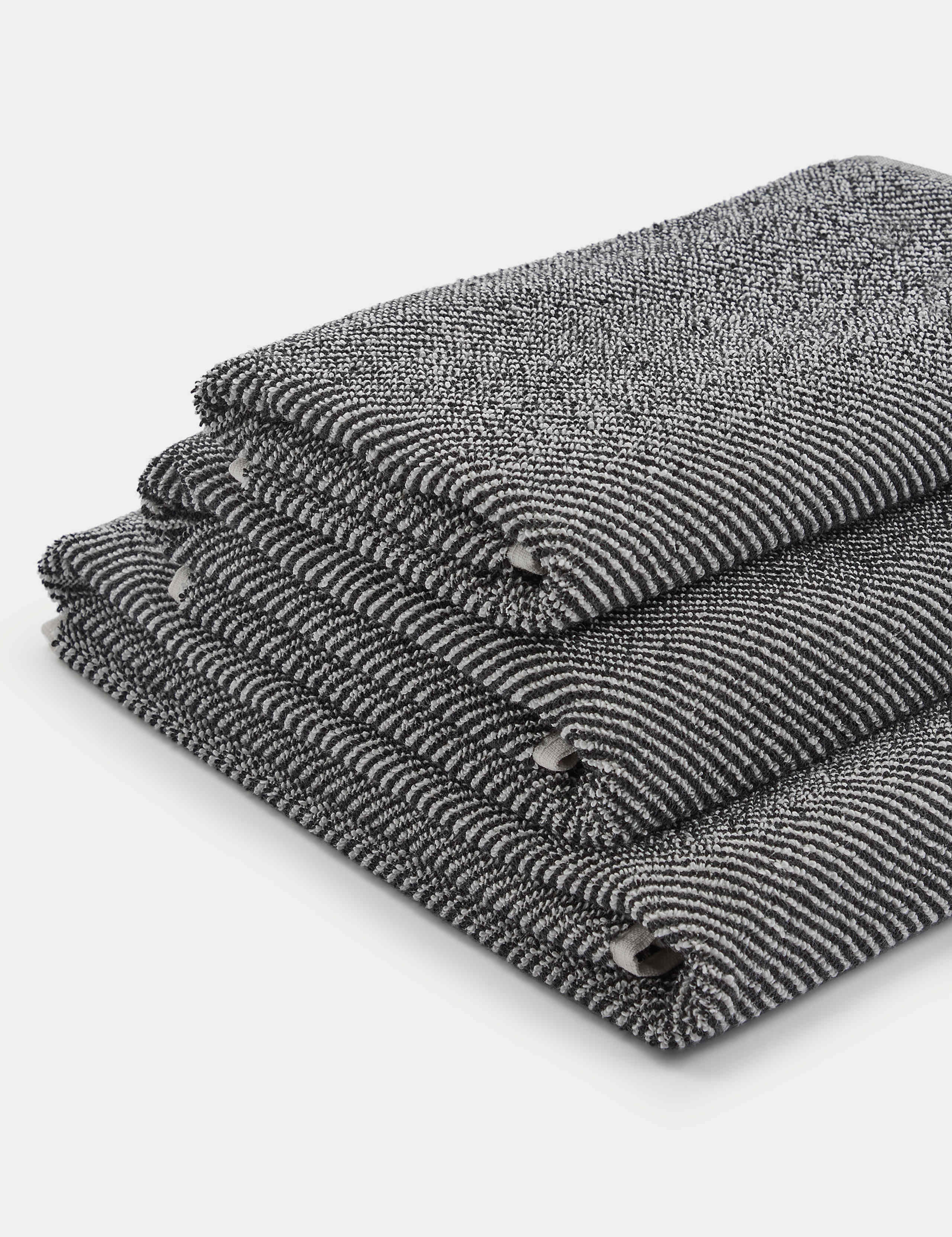 Pure Cotton Narrow Striped Towel