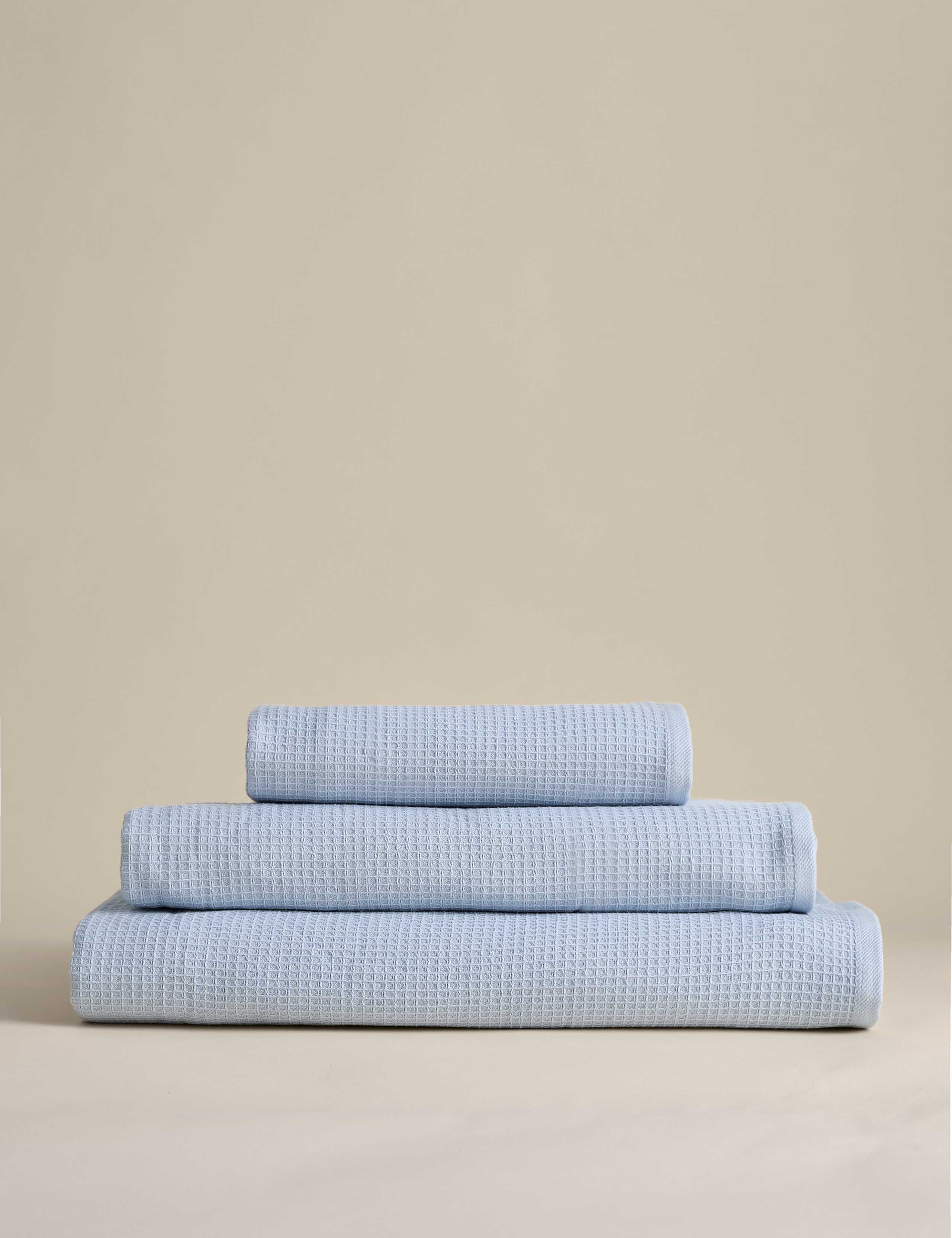 Pure Cotton Waffle Towel