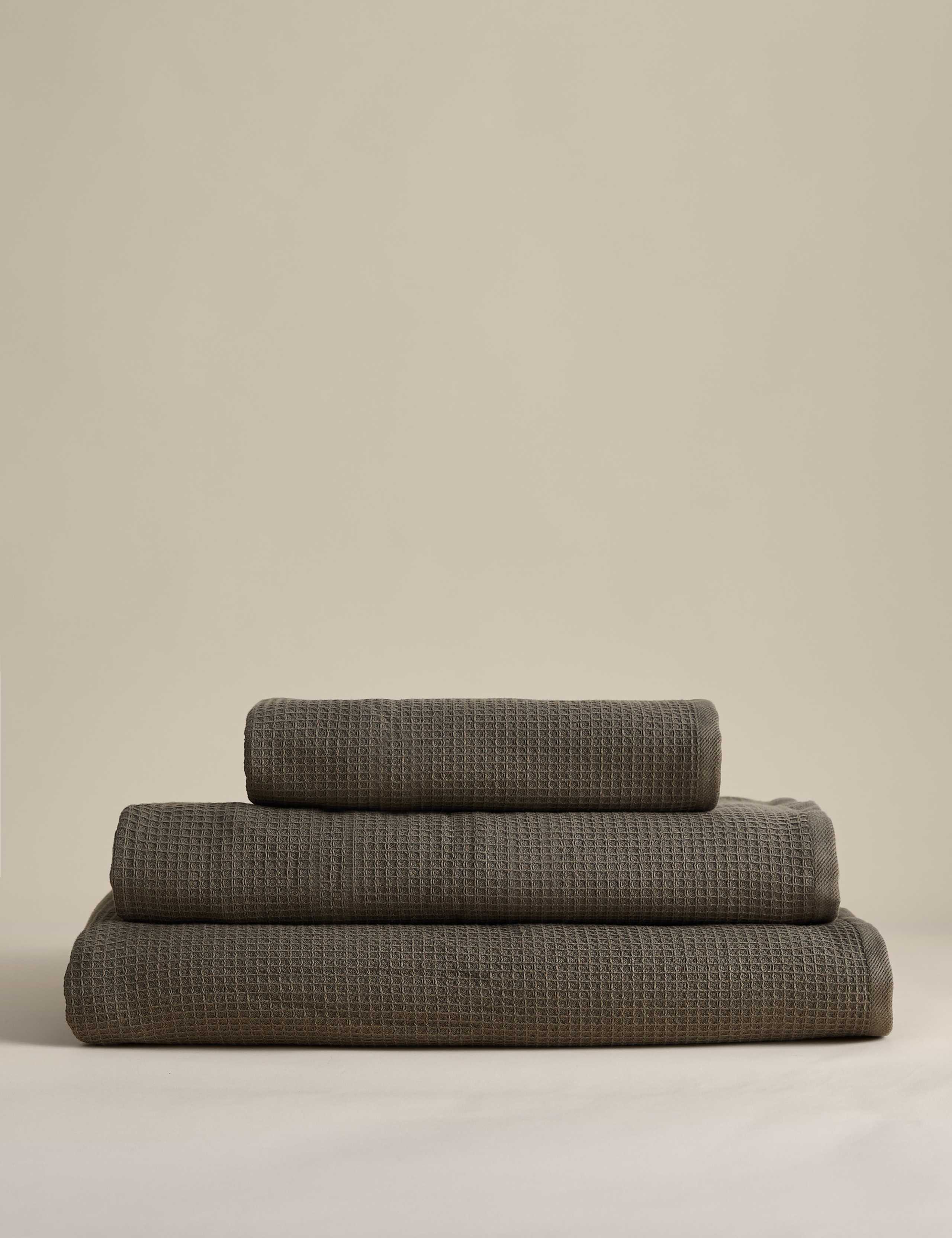 Pure Cotton Waffle Towel