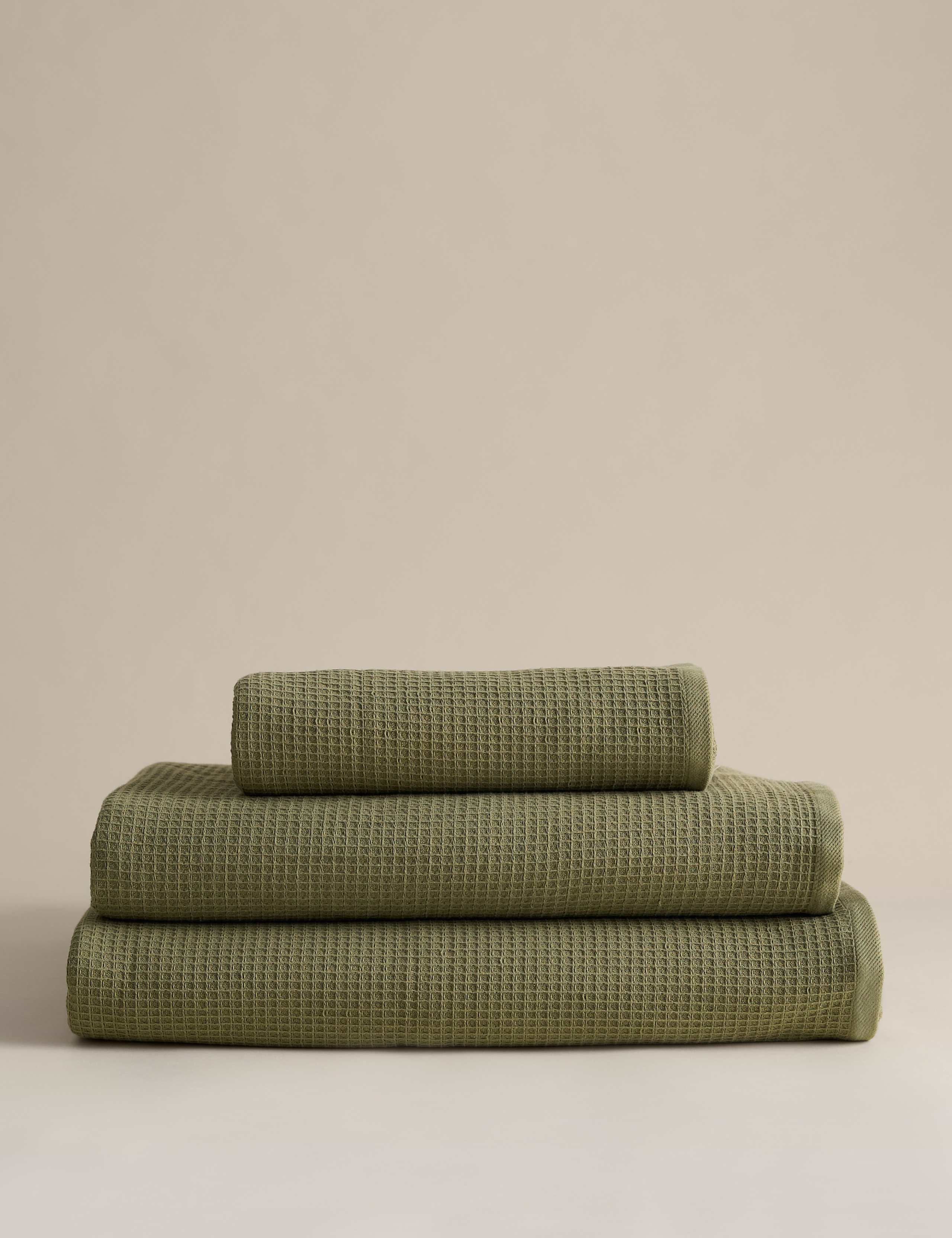 Pure Cotton Waffle Towel