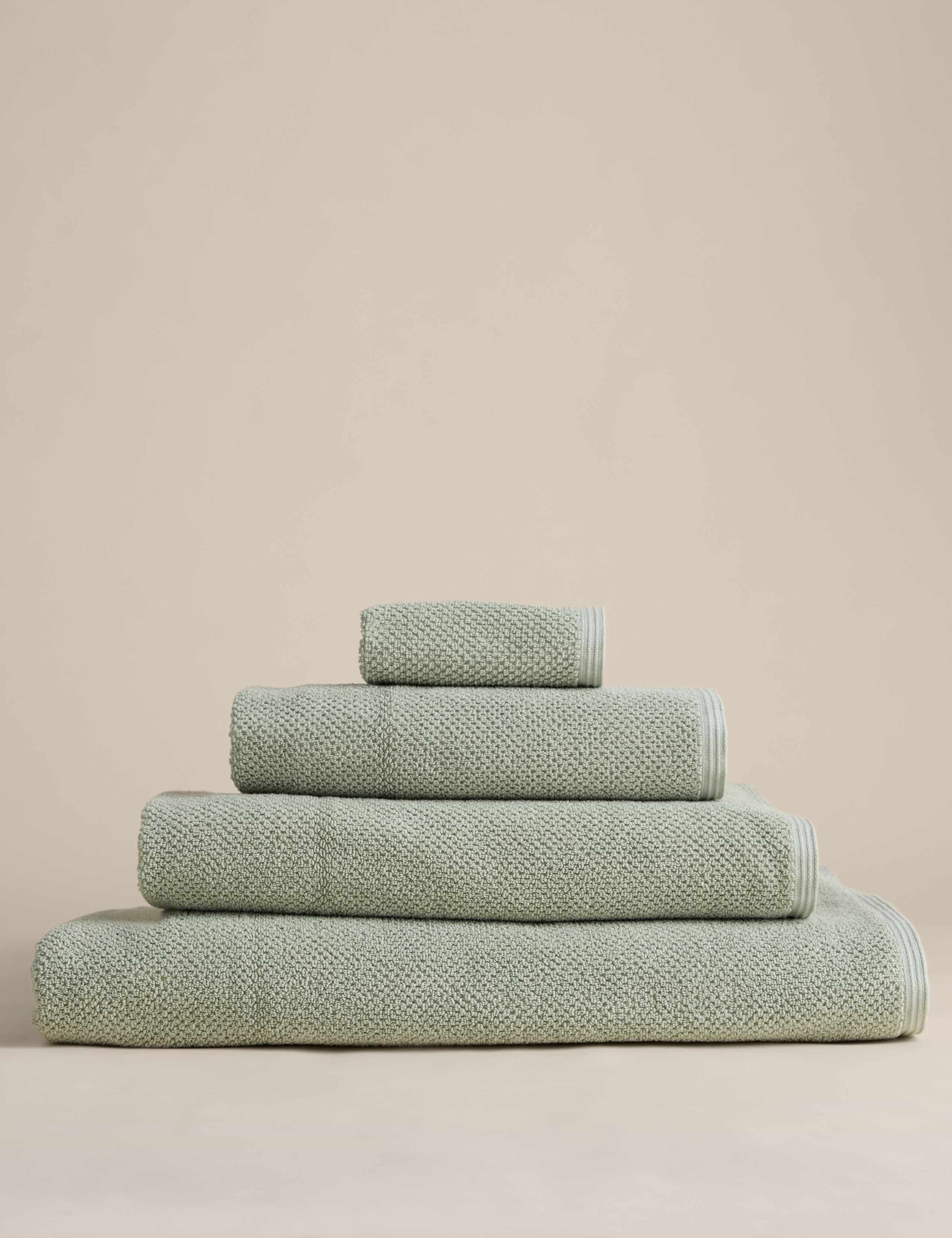 Pure Cotton Rice Weave Towel