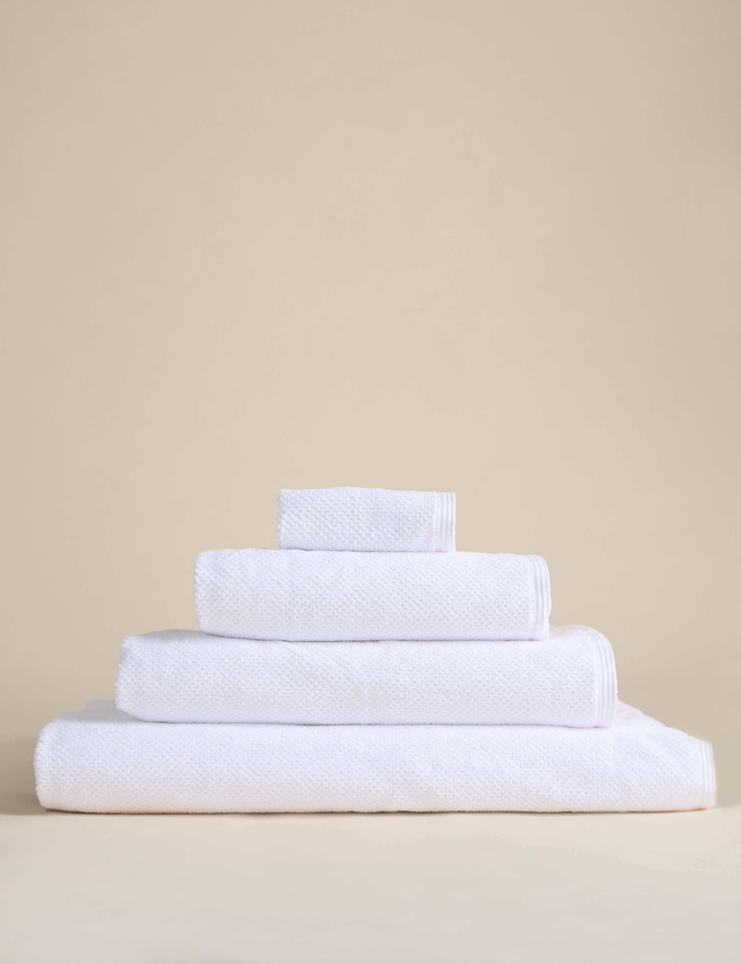 Pure Cotton Rice Weave Towel