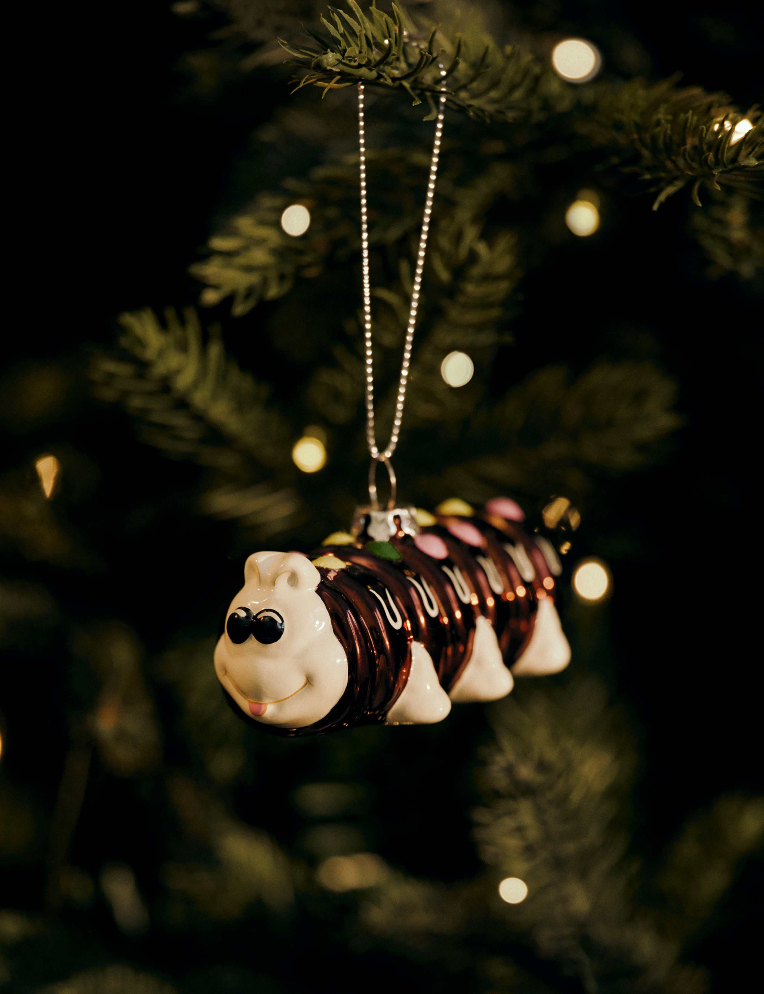 Colin the Caterpillar Hanging Tree Decoration