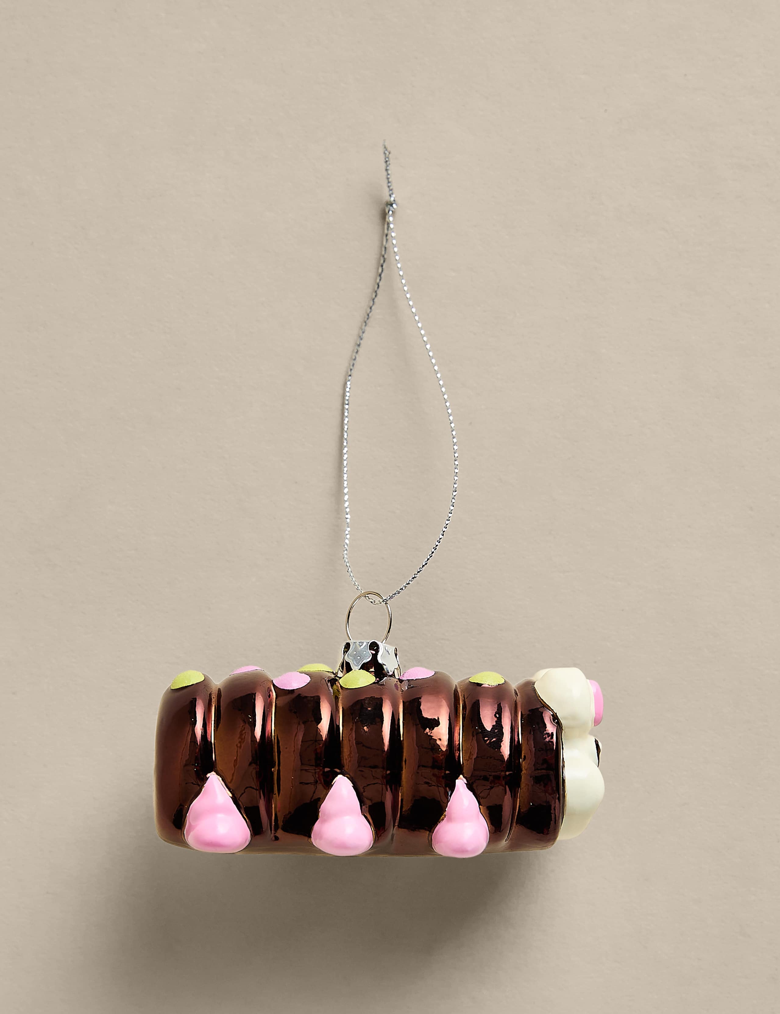 Glass Connie the Caterpillar Tree Decoration