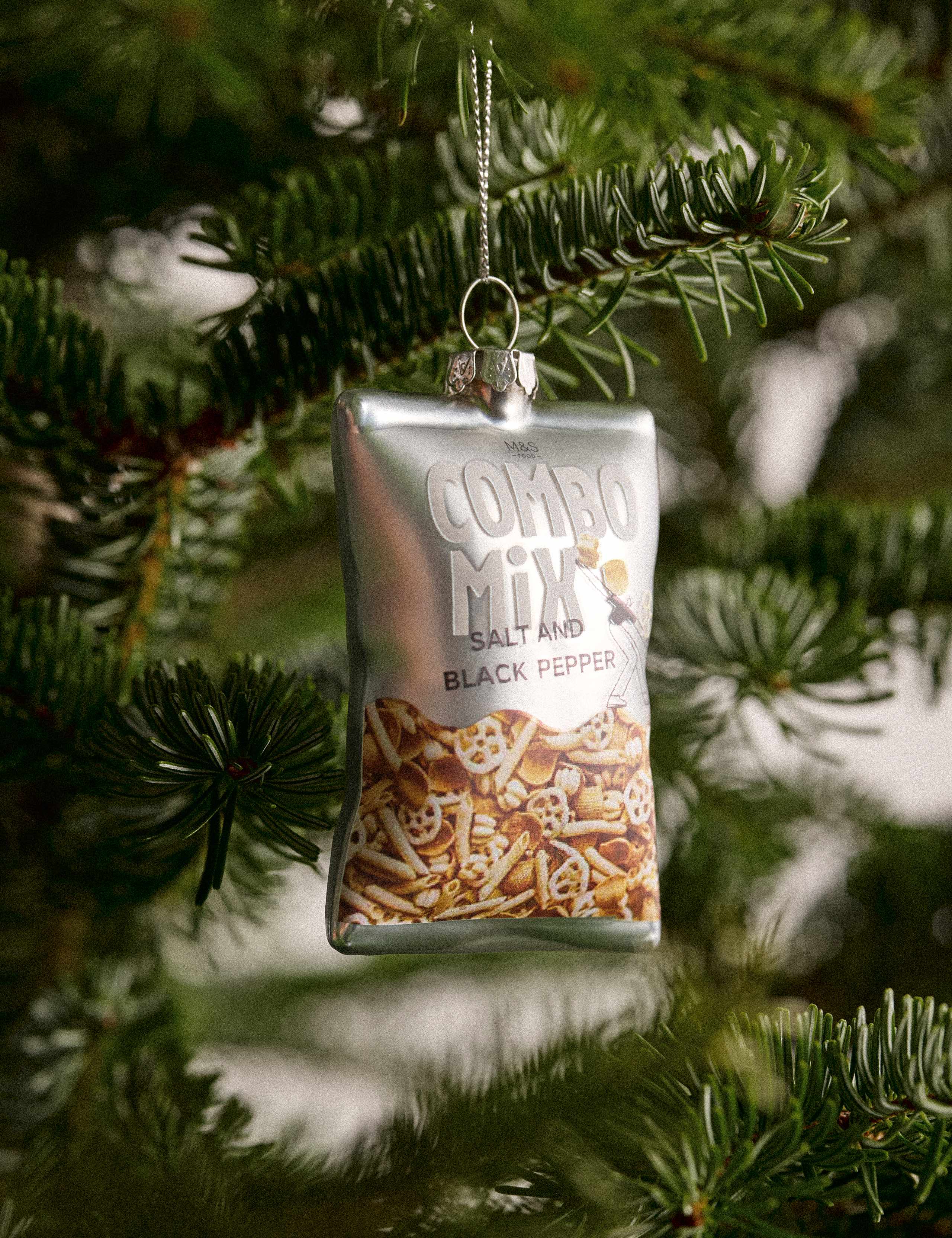 M&S Combo Mix Glass Hanging Decoration