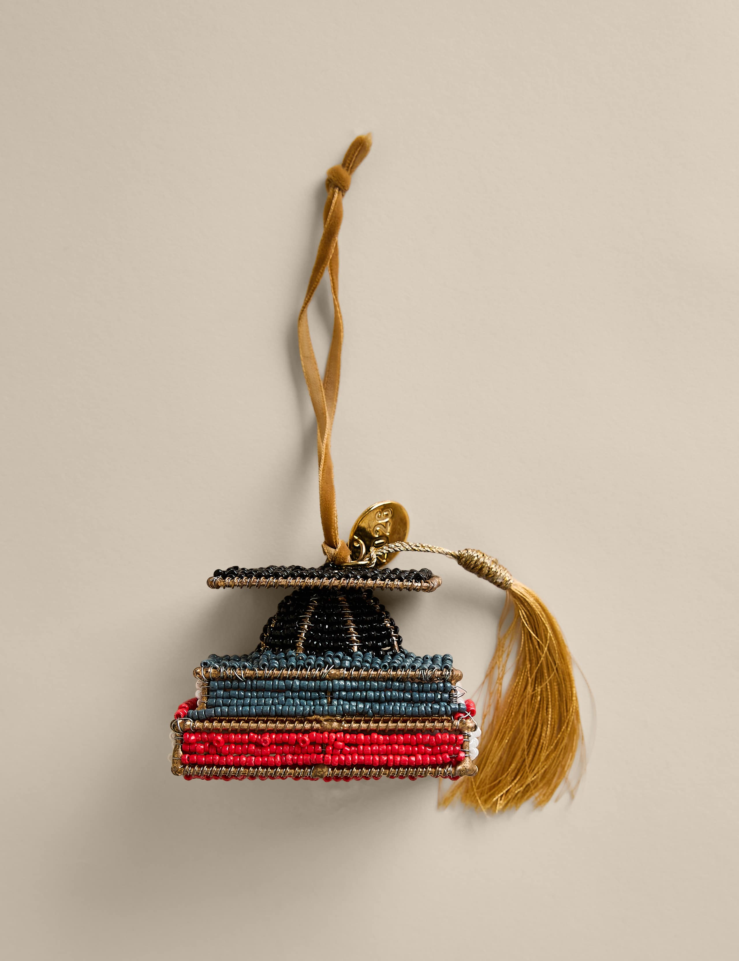 Graduation Beaded Applique Decoration