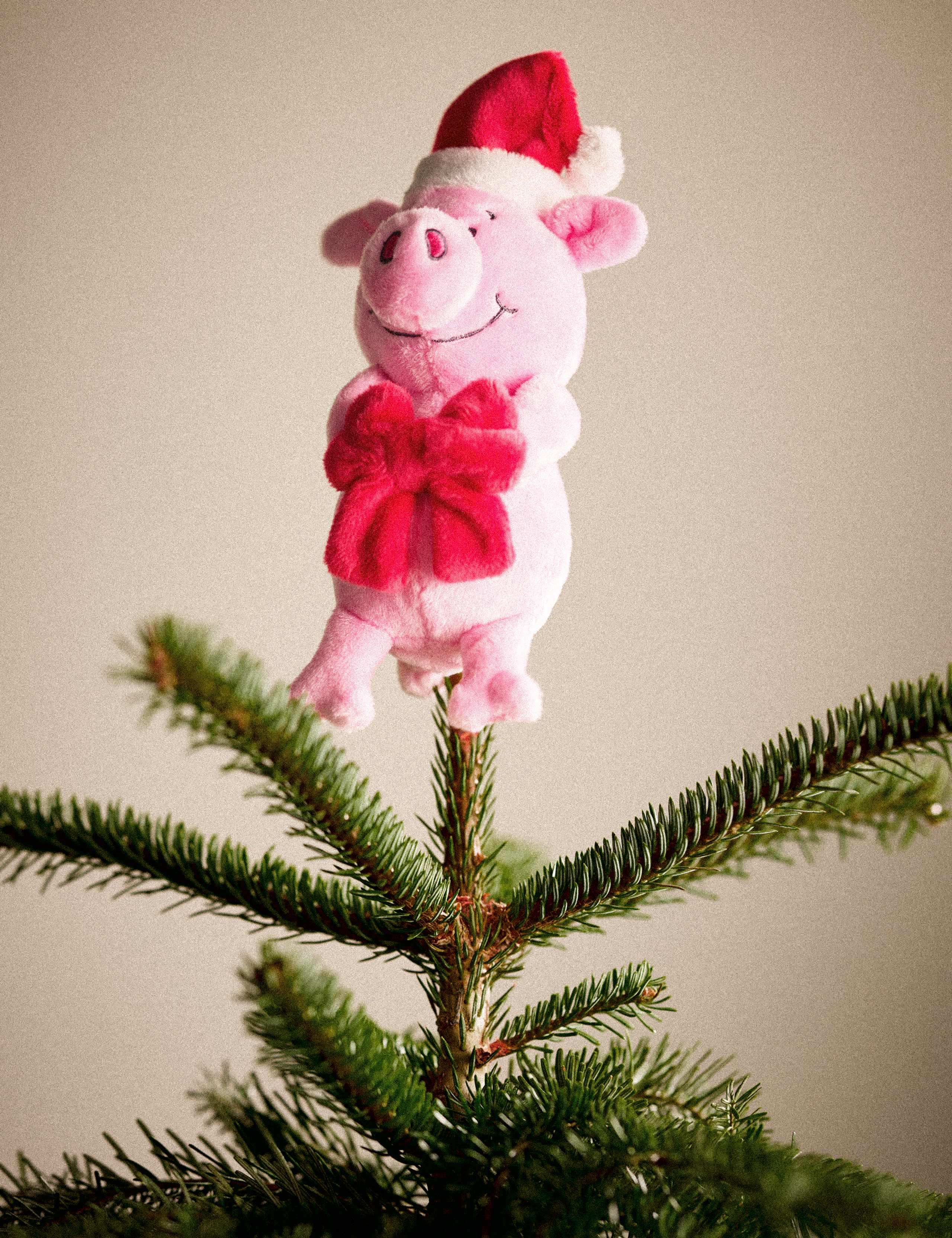 Percy Pig™ Bow Tree Topper