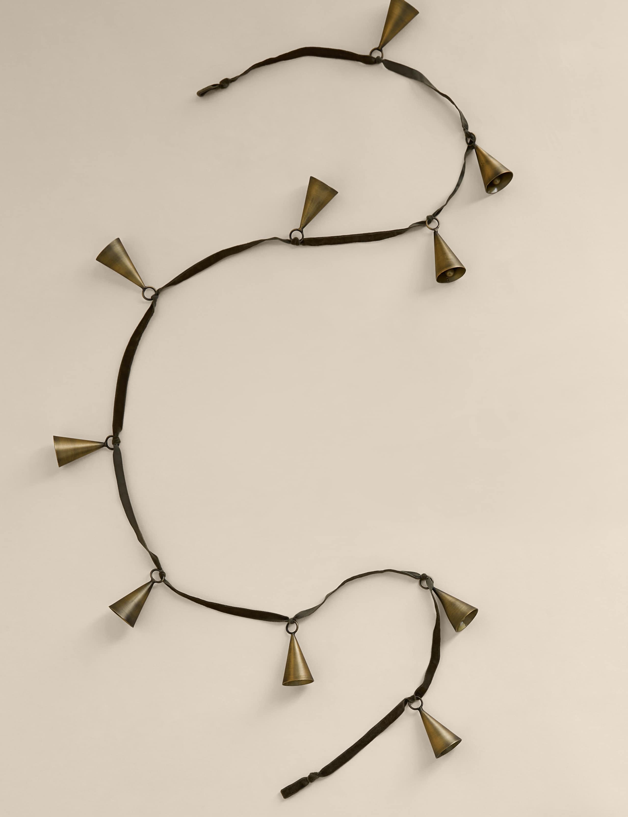 Brass Bell Garland