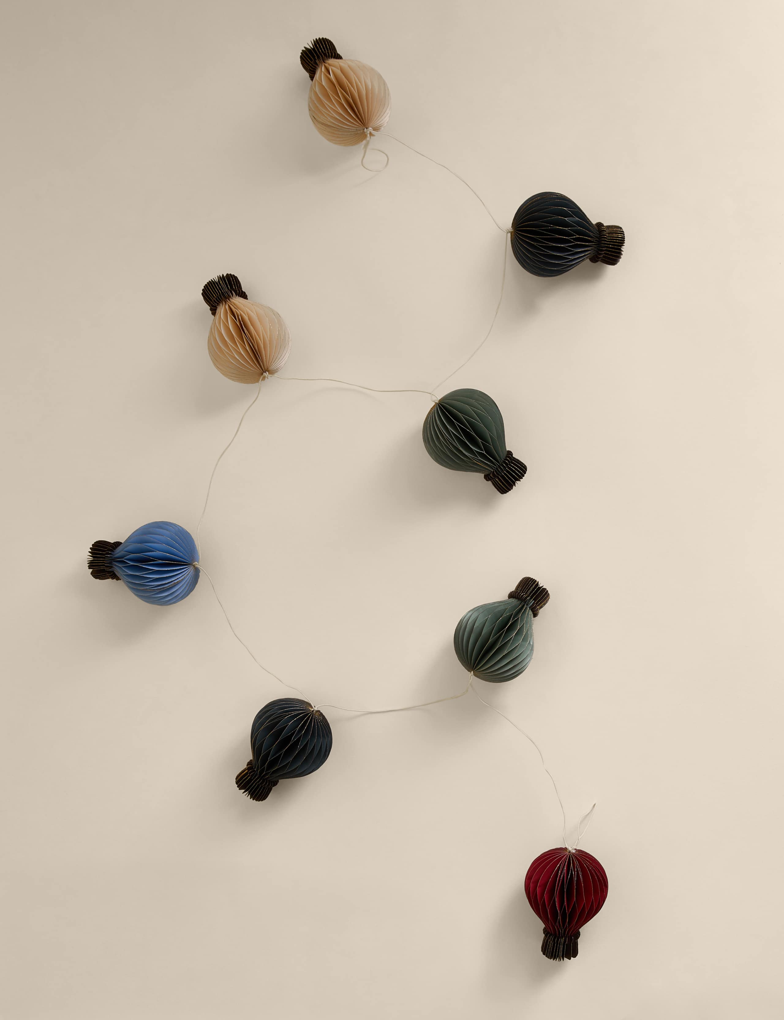 Paper Hot Air Balloon Garland