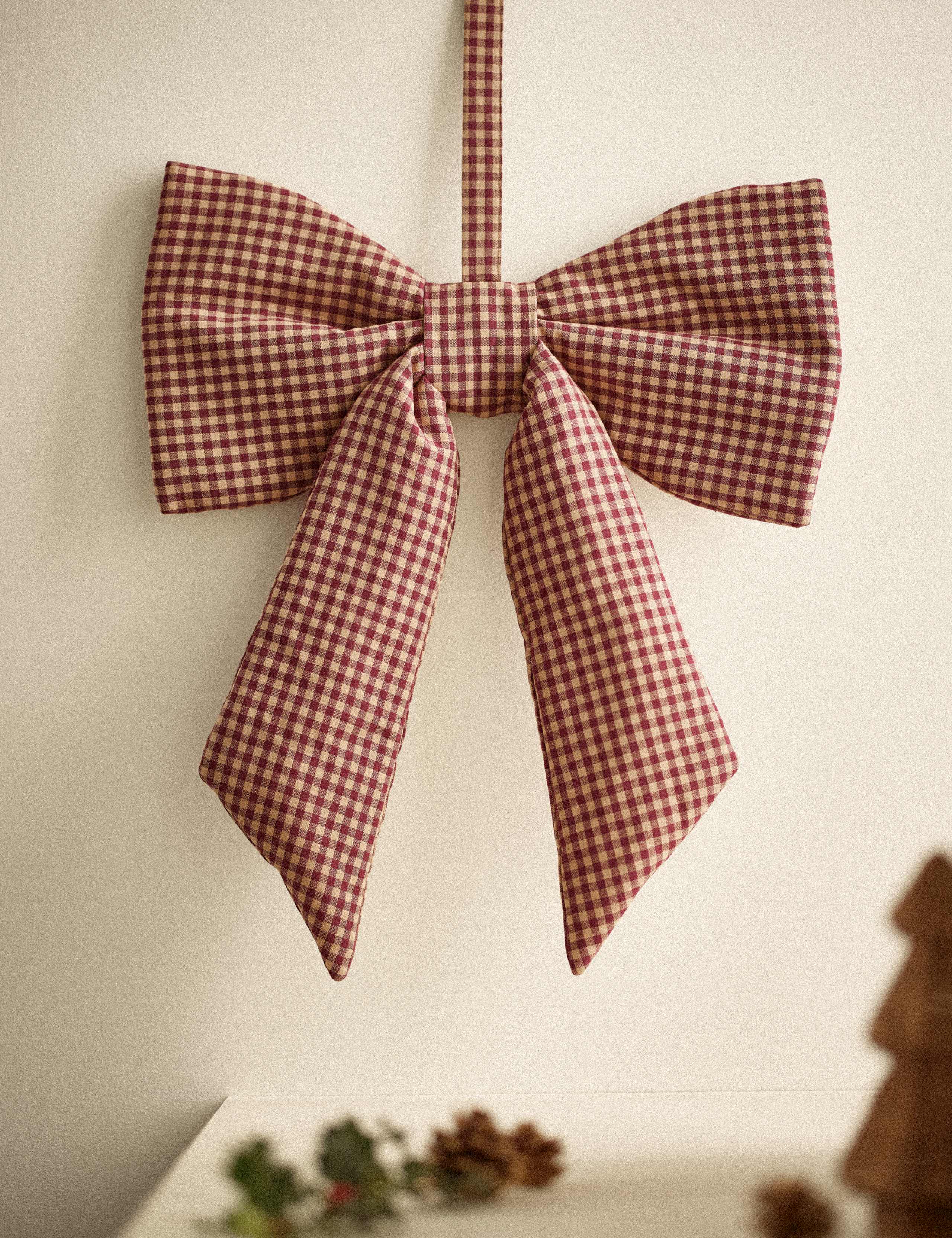 Gingham Bow