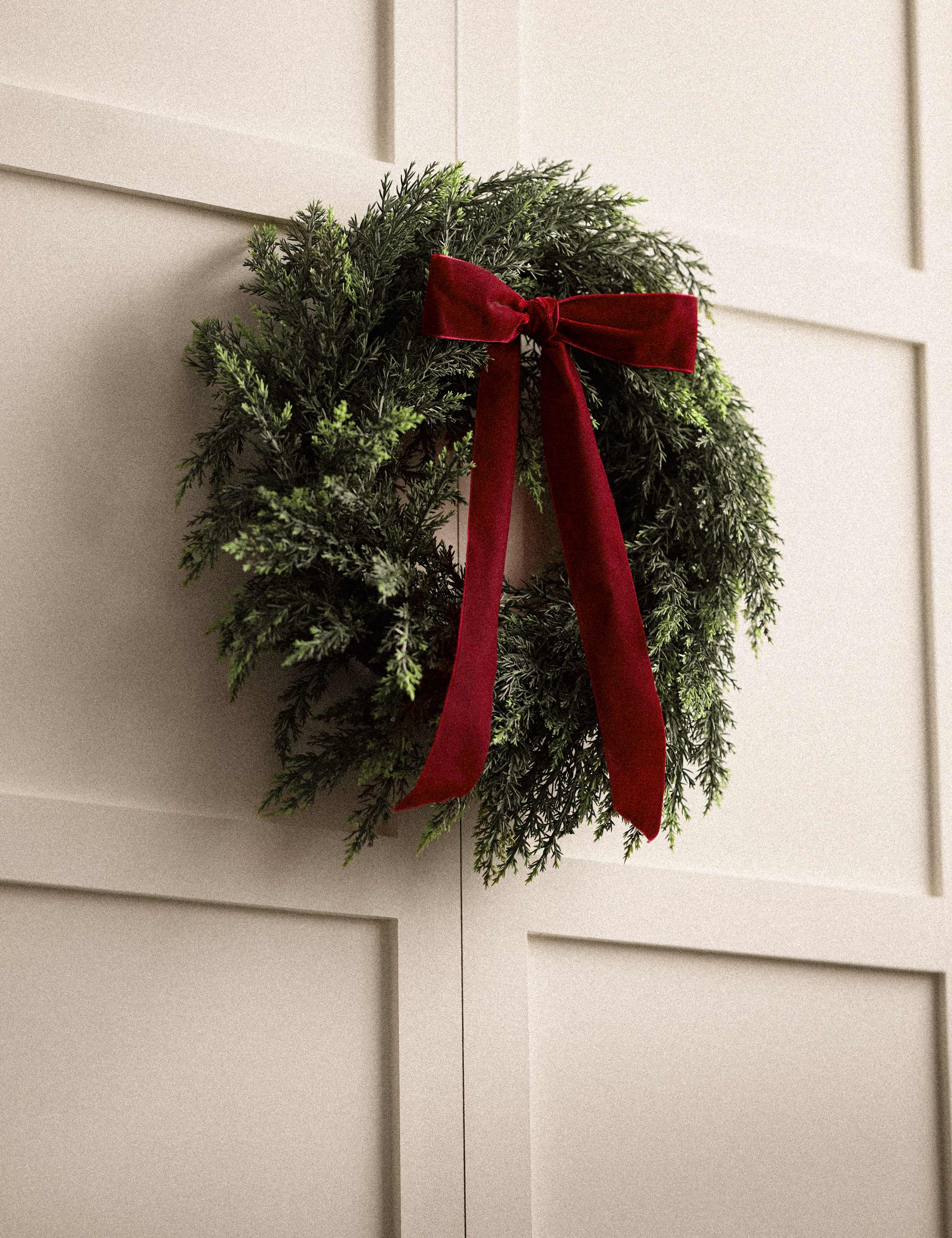 Plain Bow Wreath
