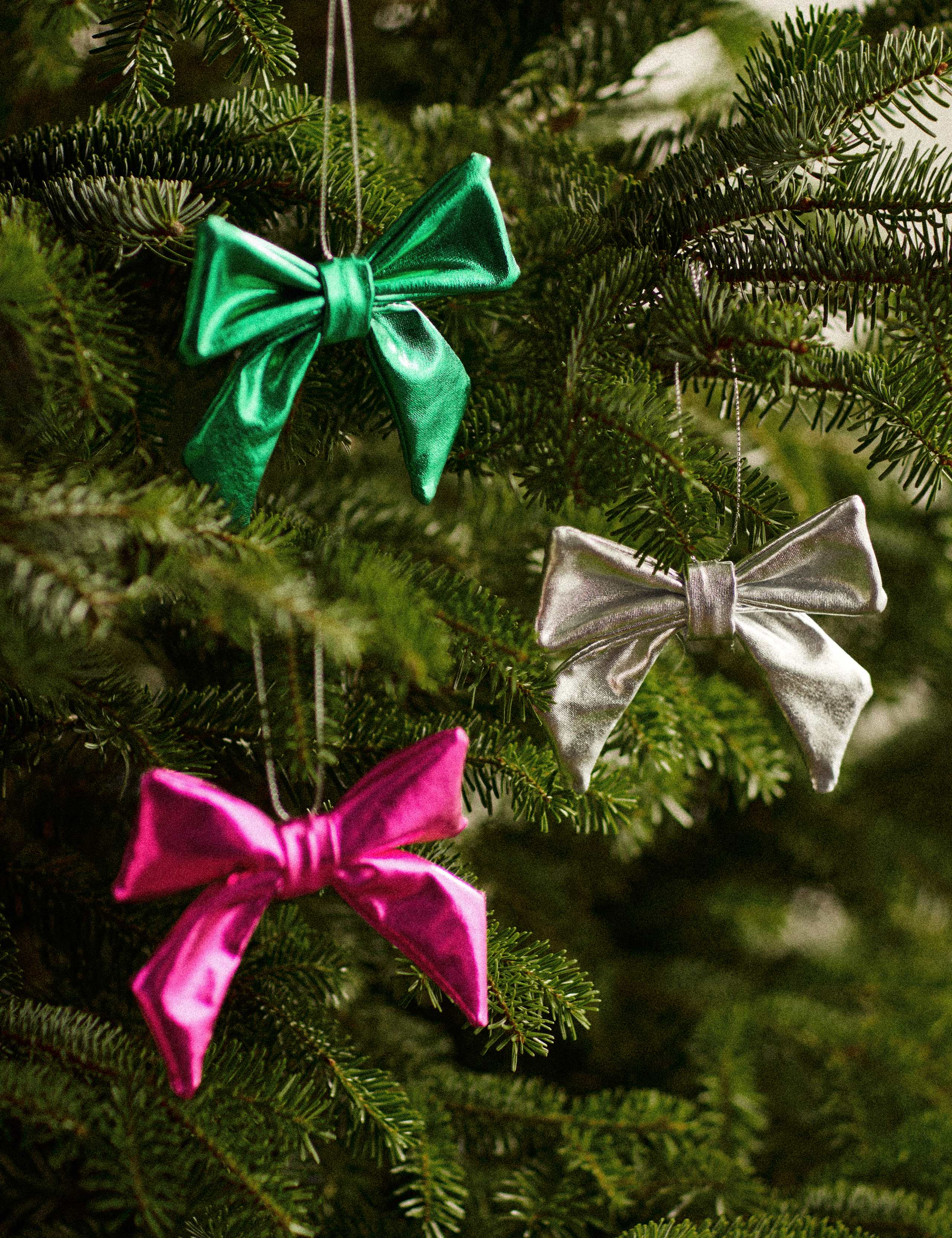 3 Pack Metallic Bows