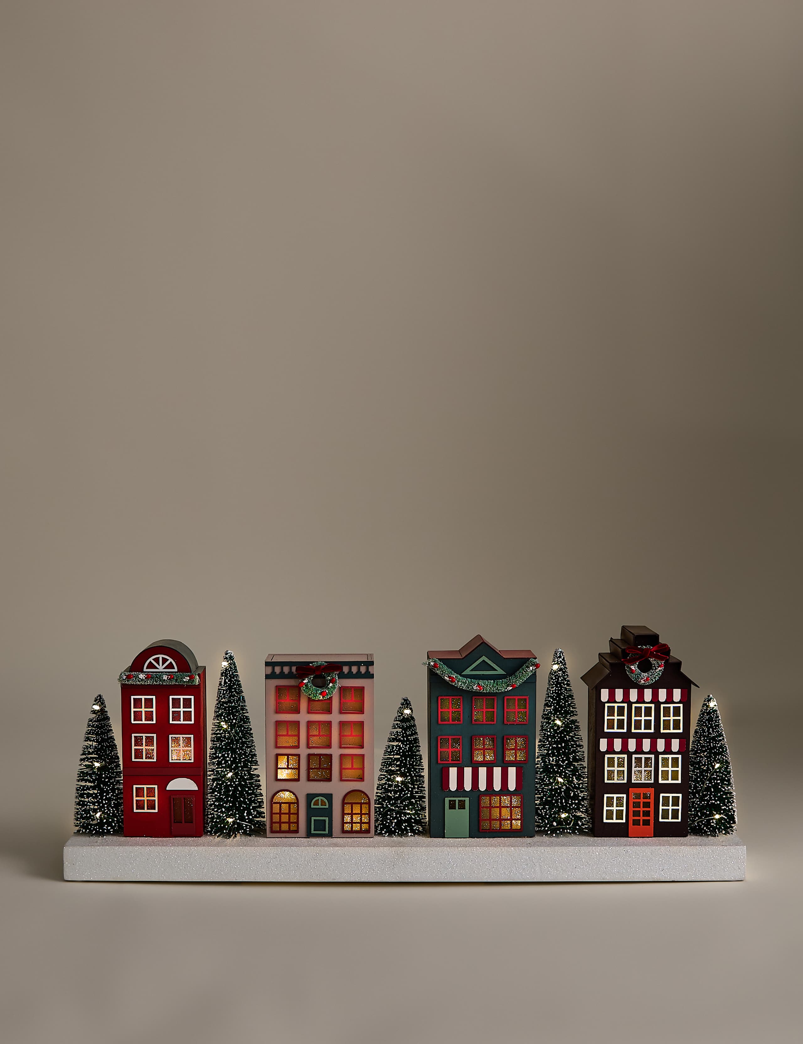 Light Up House Scenescape Room Decoration