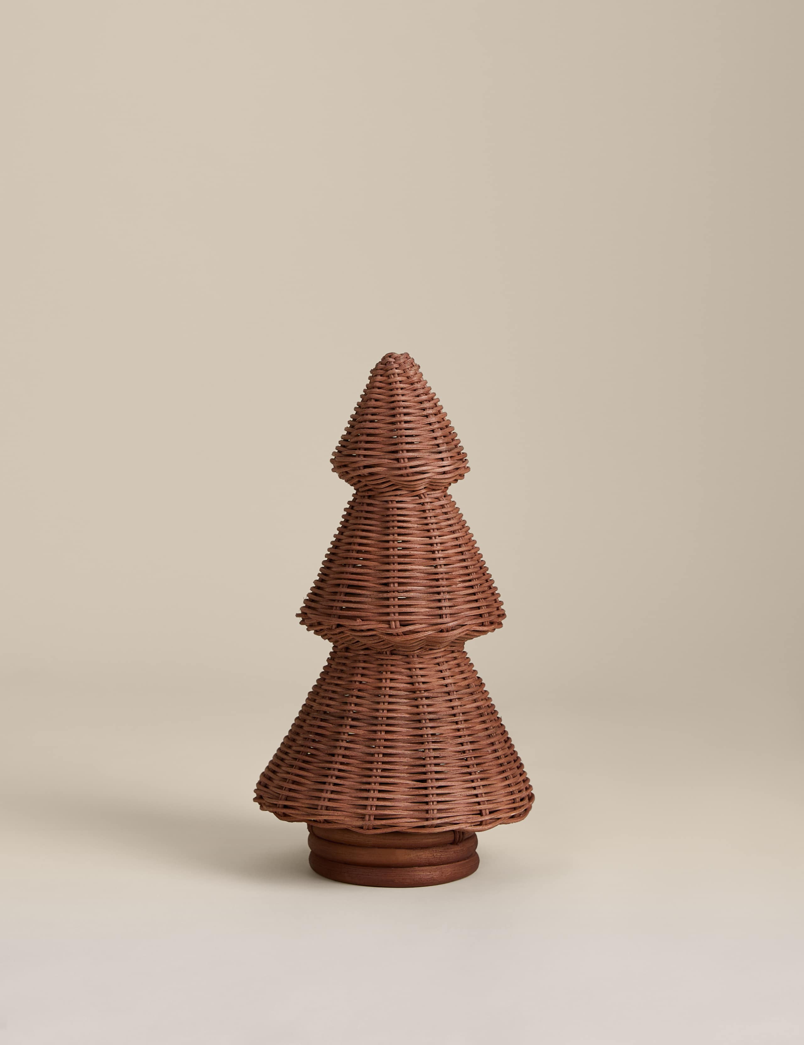 Large Rattan Christmas Tree