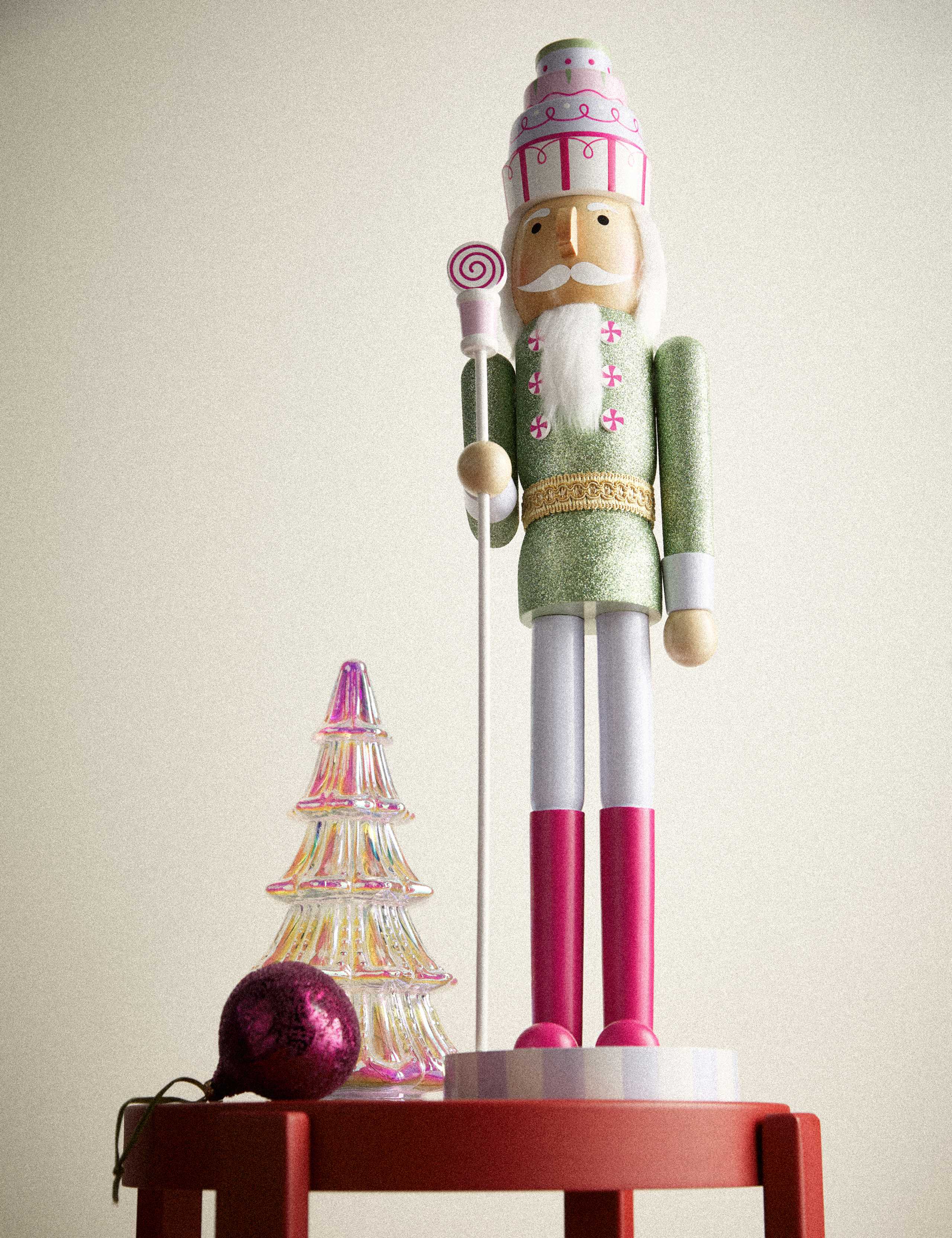 24in Tinsel Town Nutcracker