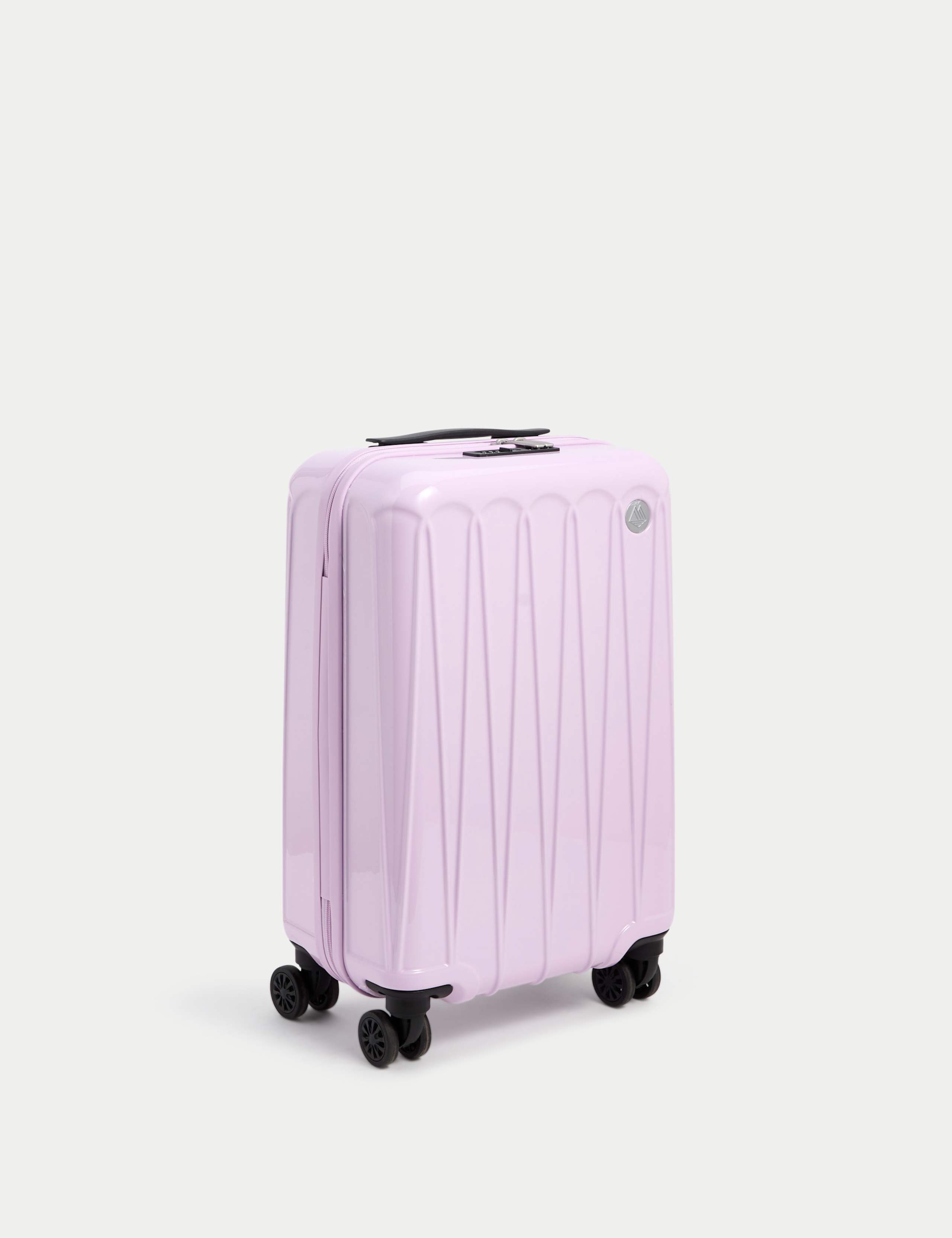 Amalfi Gloss 4 Wheel Hard Shell Cabin Suitcase