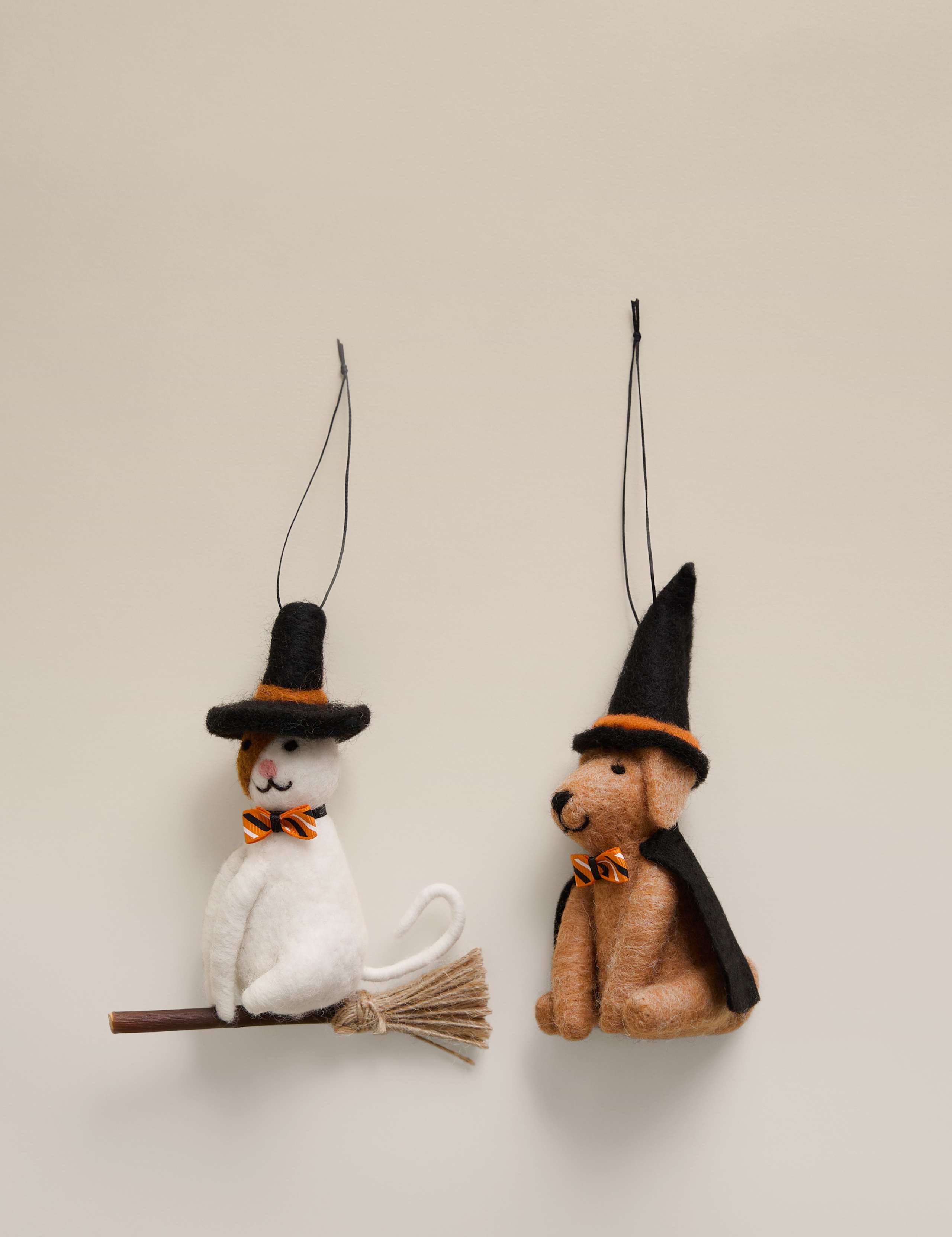 2pk Felt Hanging Halloween Decorations