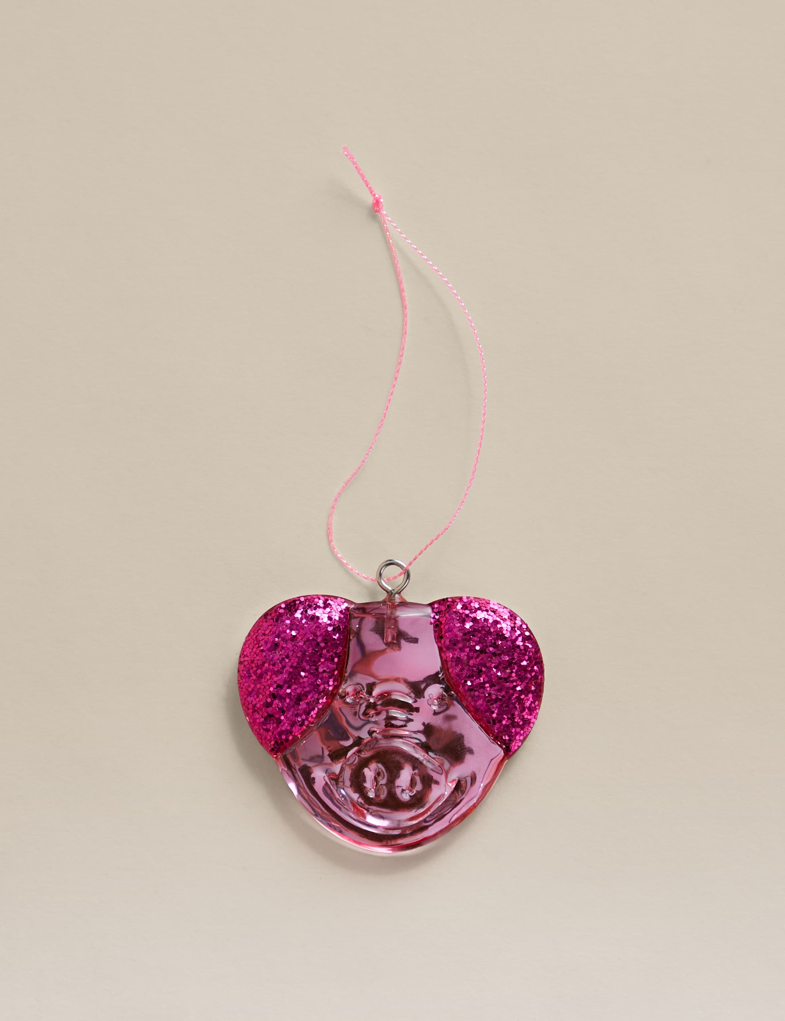 Percy Pig™ Sweet Glass Hanging Decoration