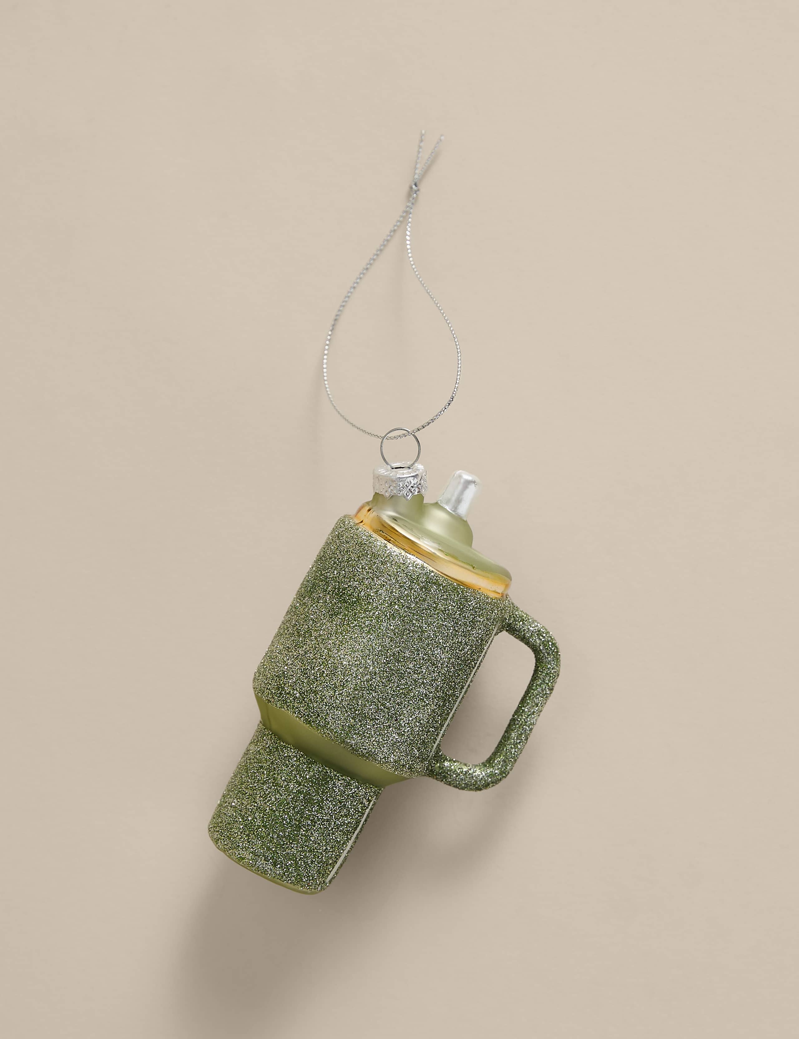 Refill Cup Glass Hanging Decoration