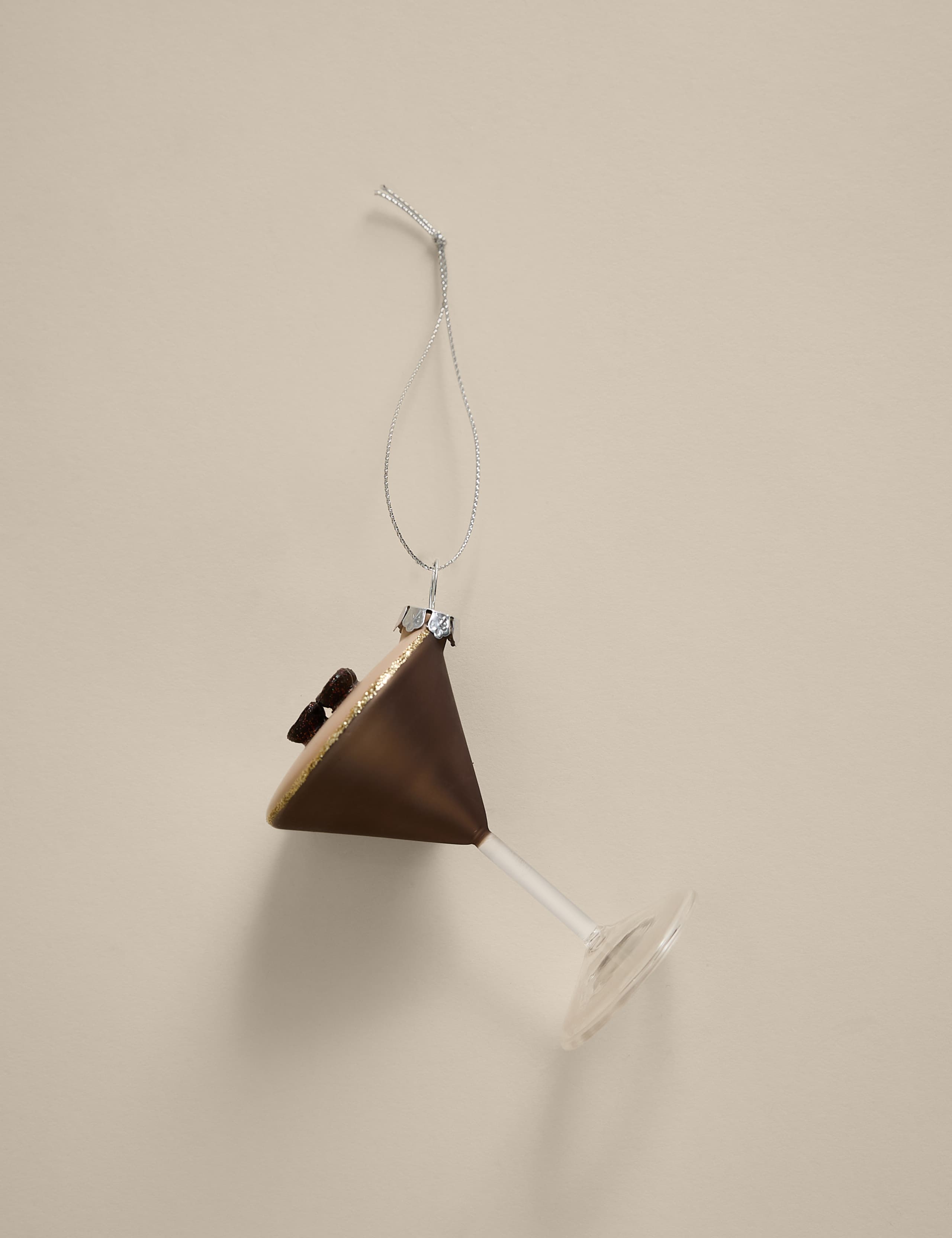 Espresso Martini Glass Hanging Decoration