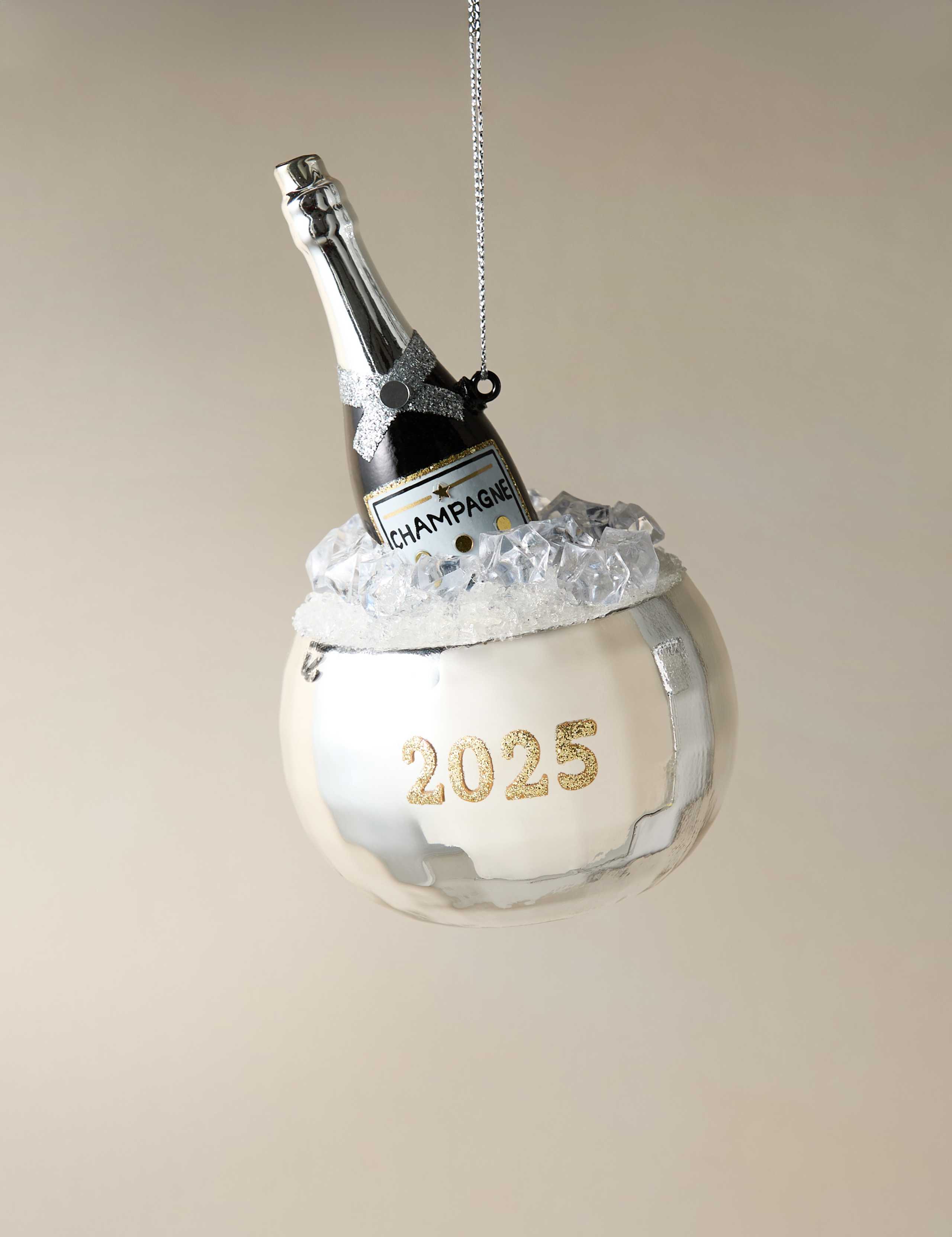 Hanging Disco Champagne Decoration