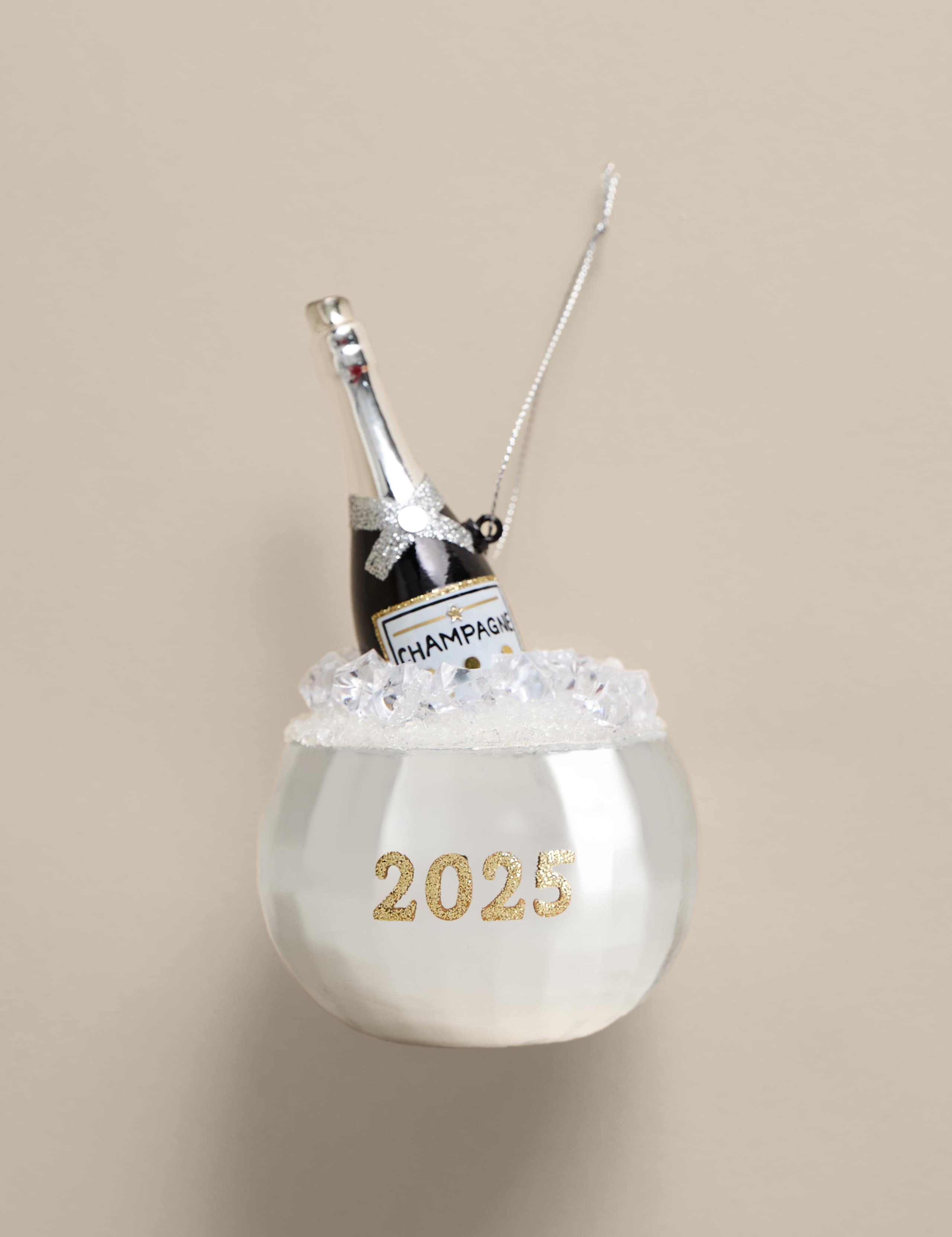 Hanging Disco Champagne Decoration