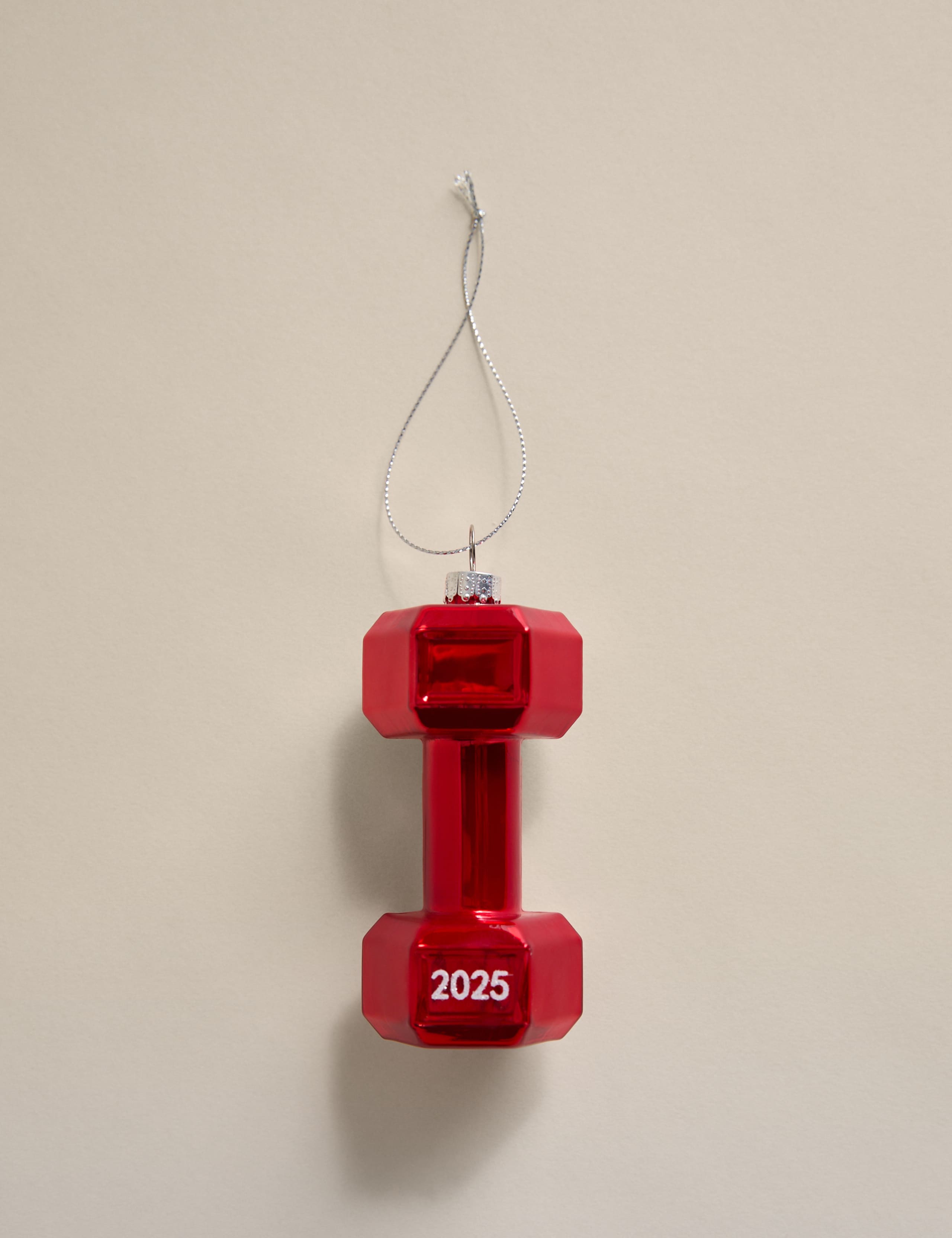 Glass Hanging Dumbbell Decoration