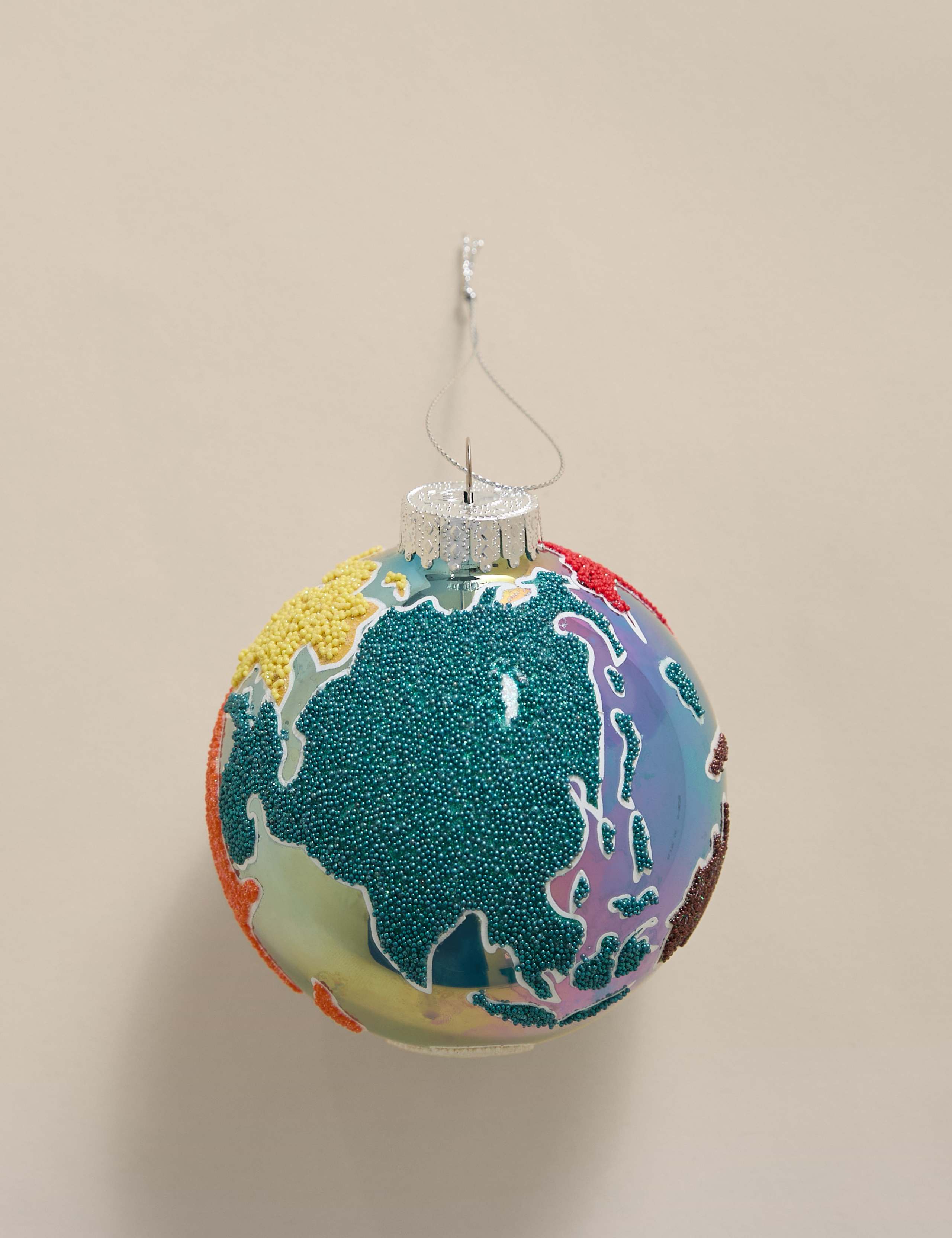 Glass Hanging Globe Decoration