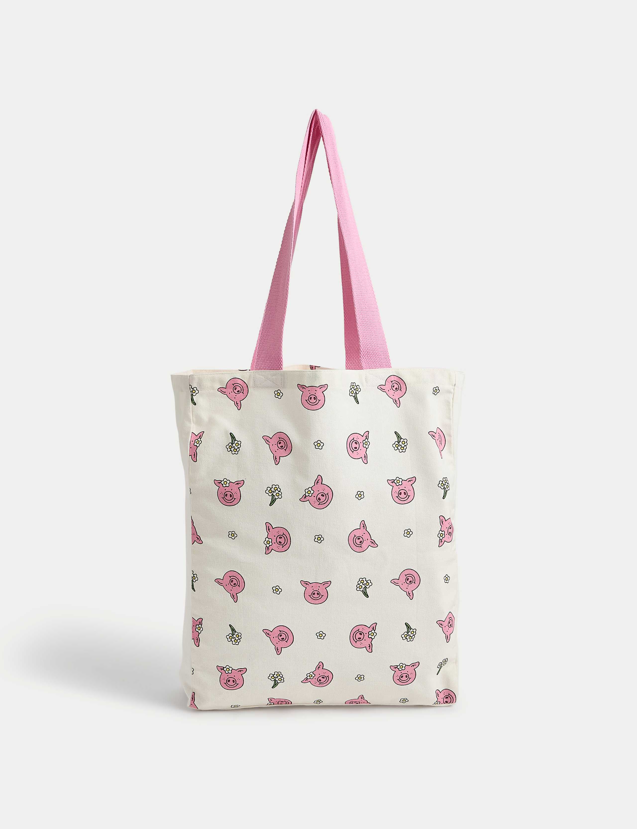 Percy Pig™ Floral Tote Bag