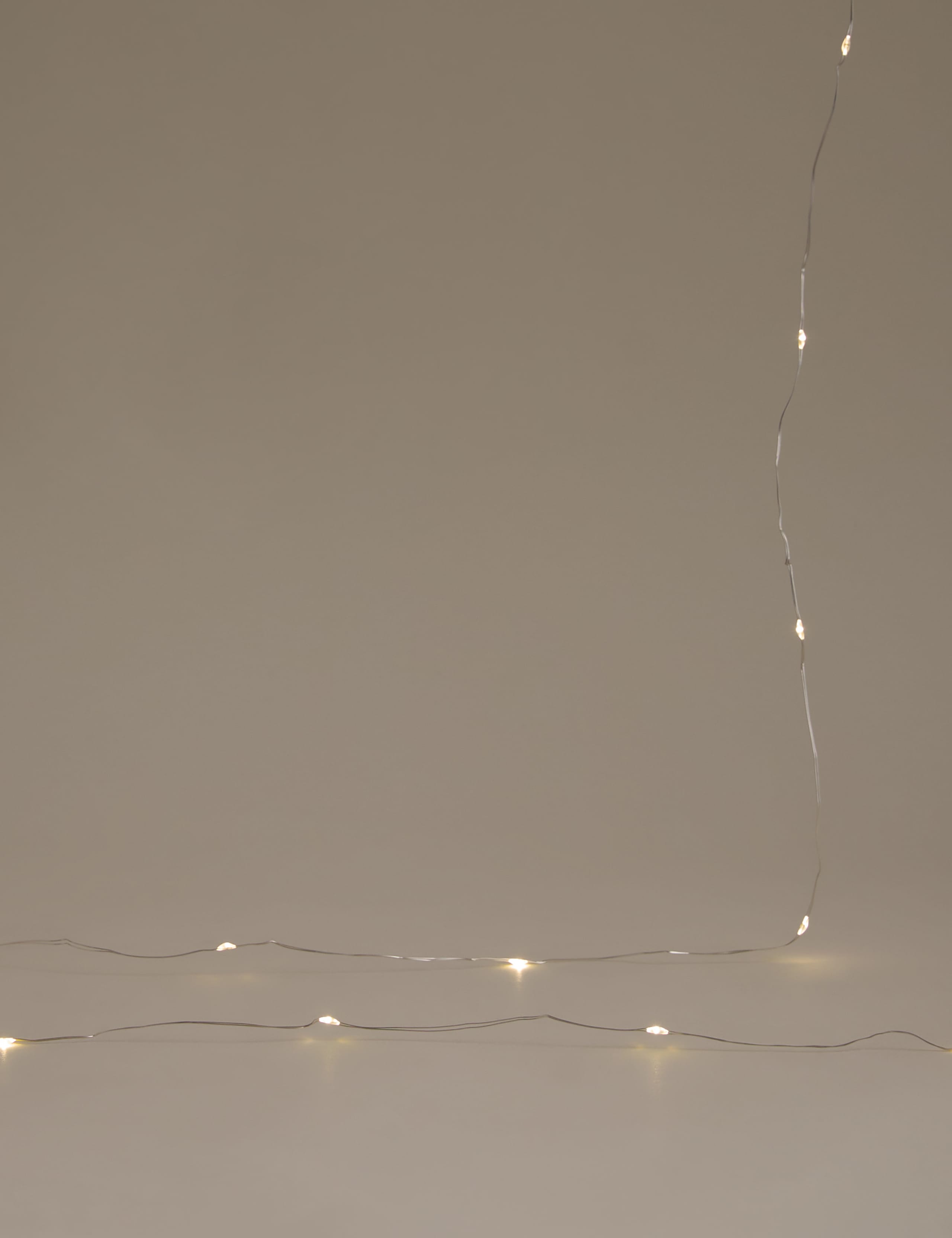 Warm White LED Wire Battery Lights