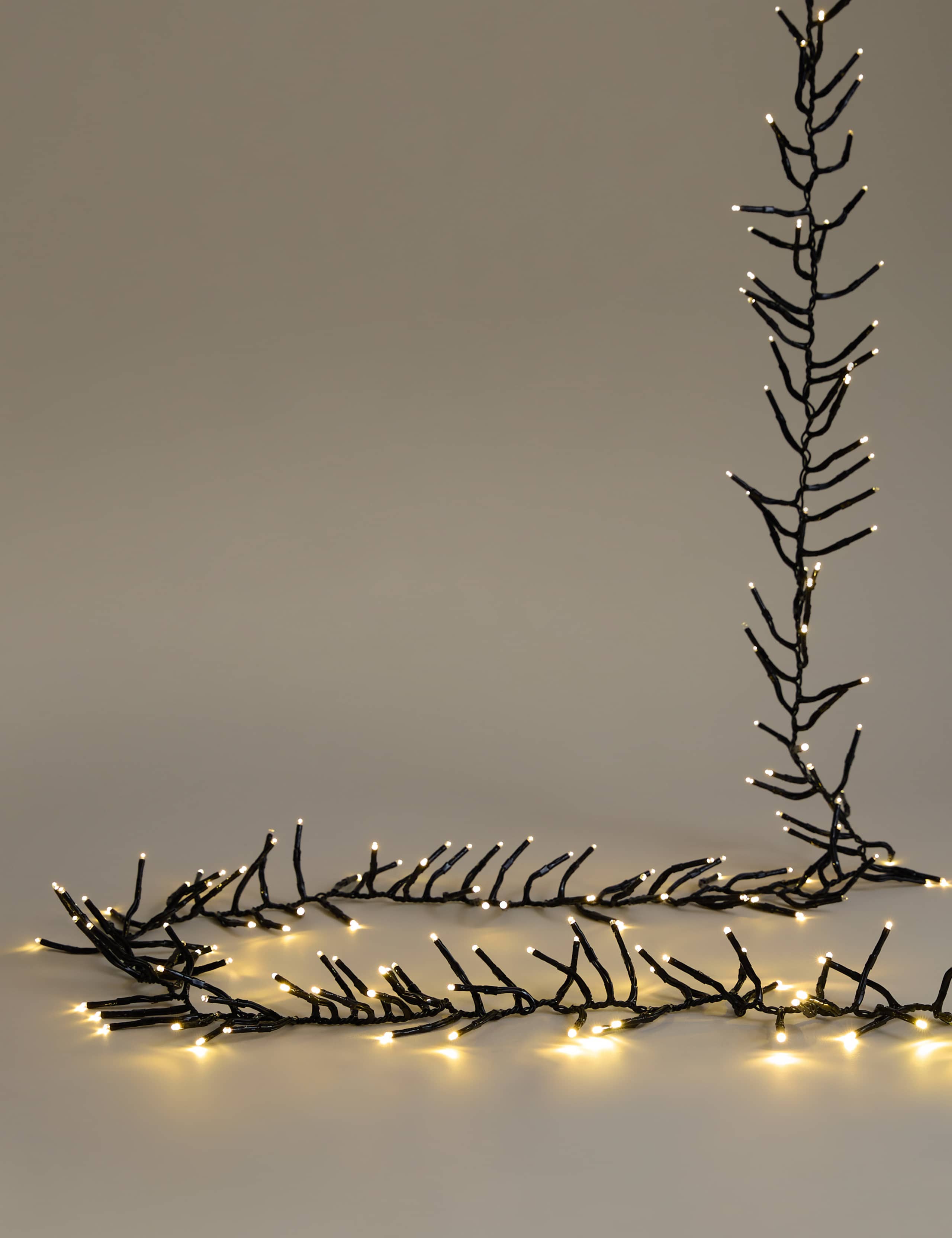 2000 Warm White Twinkly LED Mains Lights