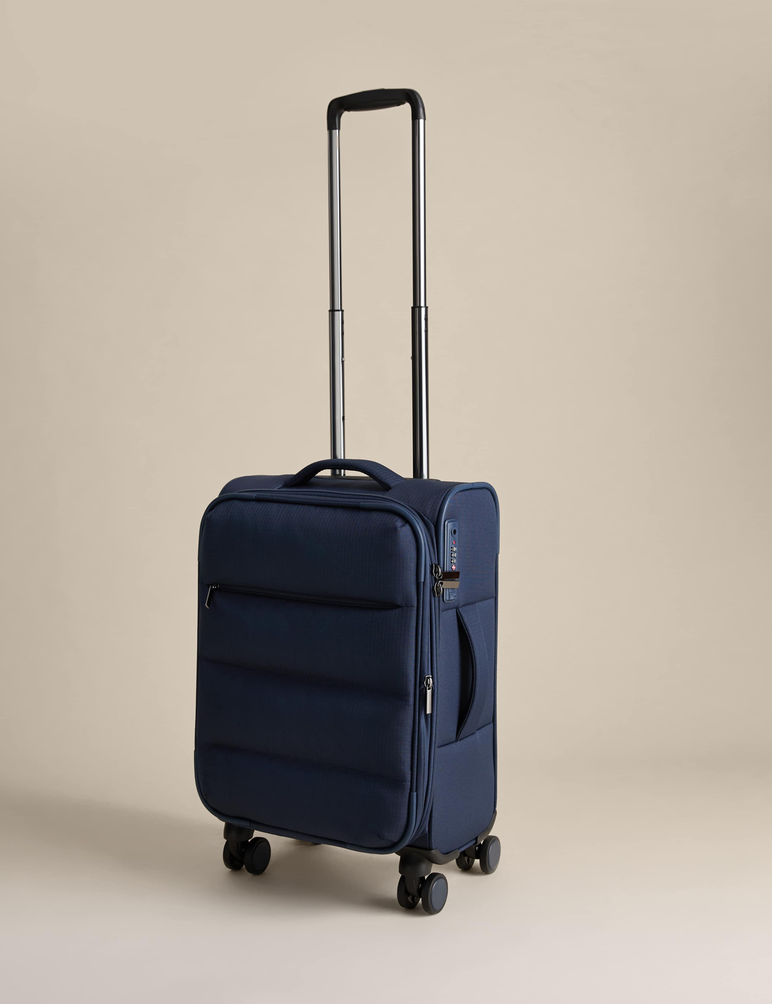 Geneva 4 Wheel Soft Cabin Suitcase