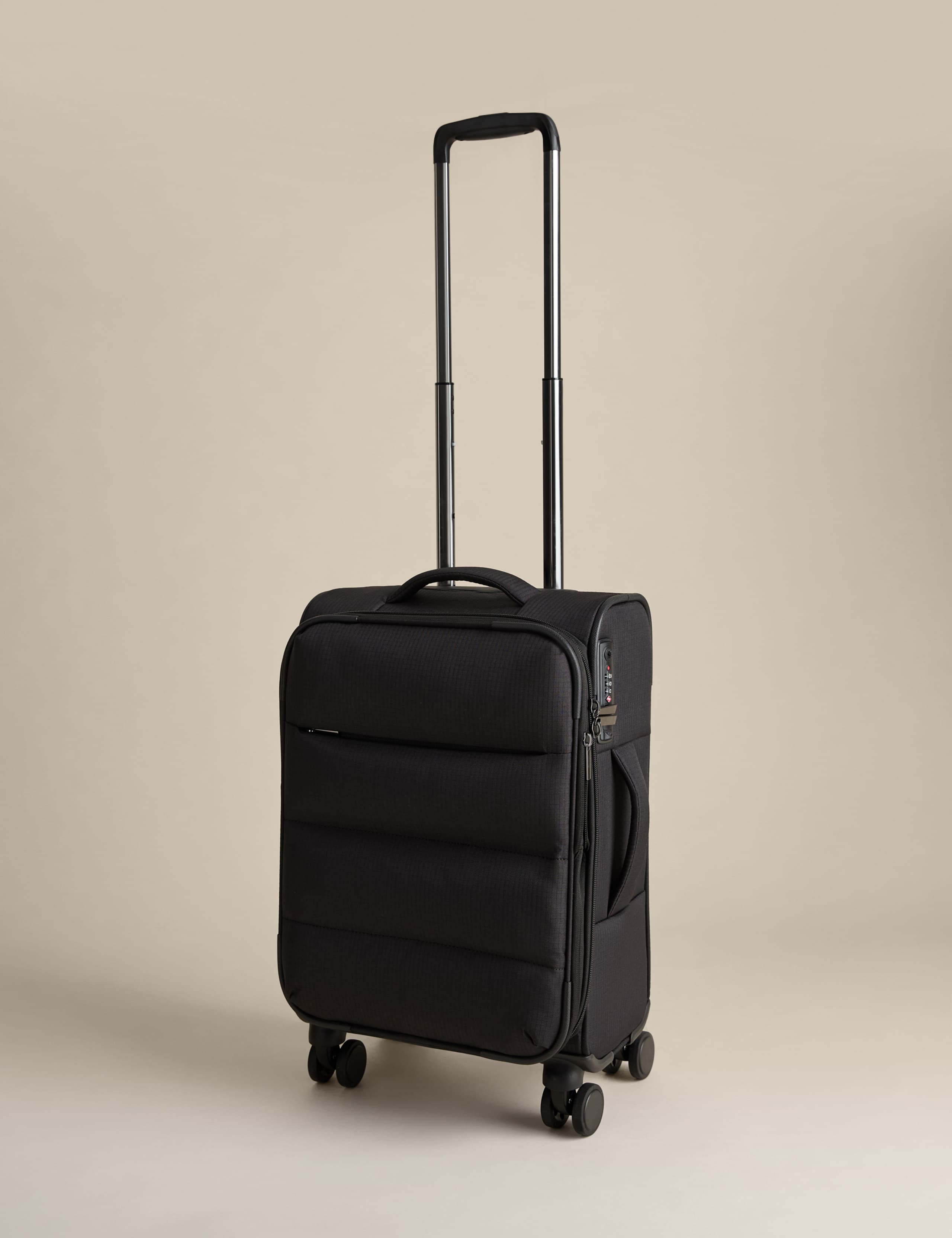 Geneva 4 Wheel Soft Cabin Suitcase