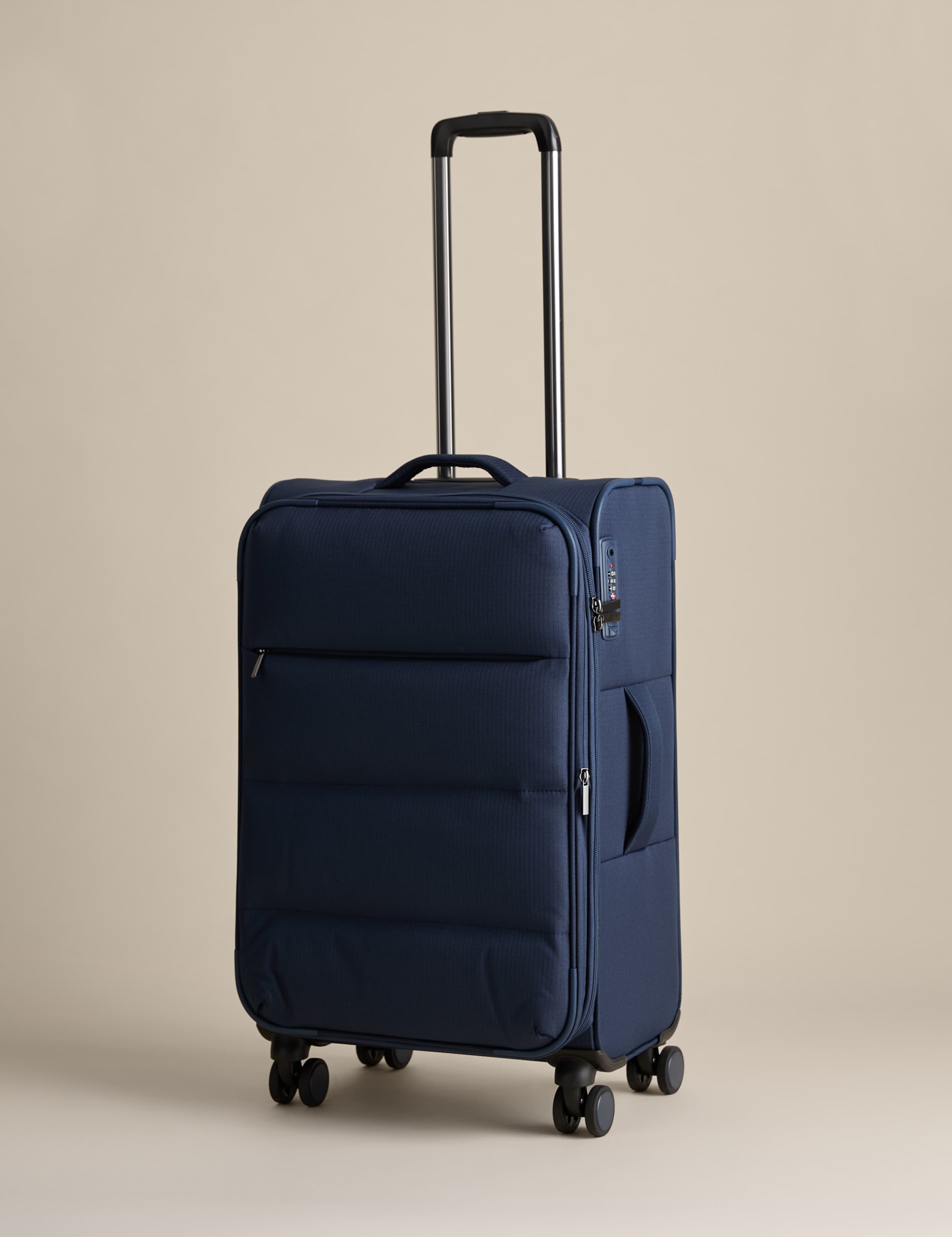 Geneva 4 Wheel Soft Medium Suitcase