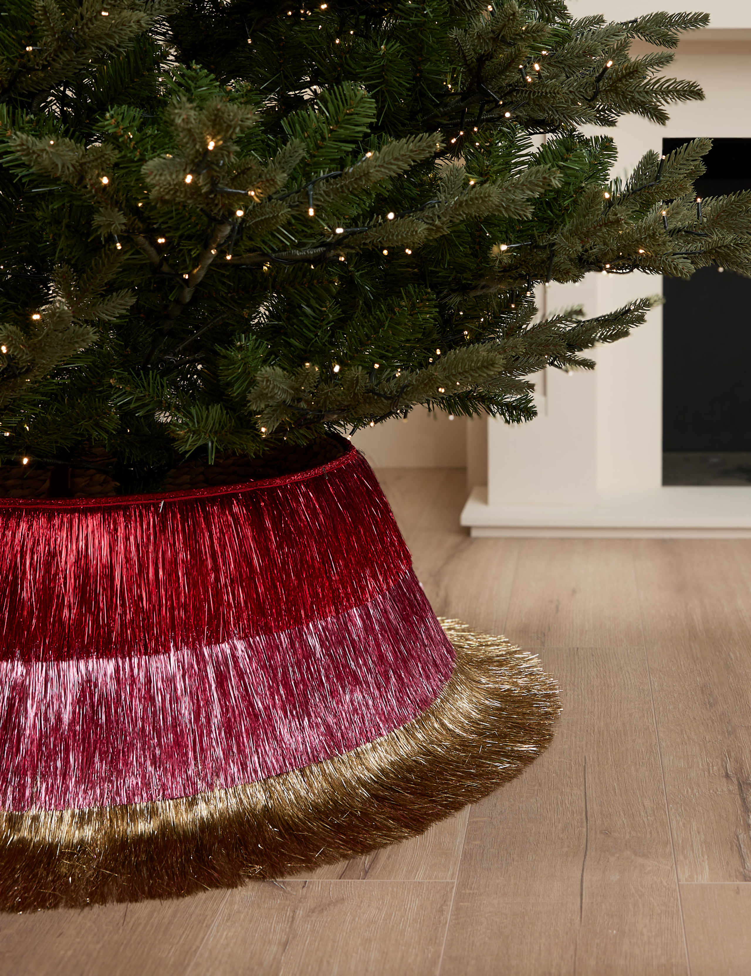 Tinsel Tree Skirt